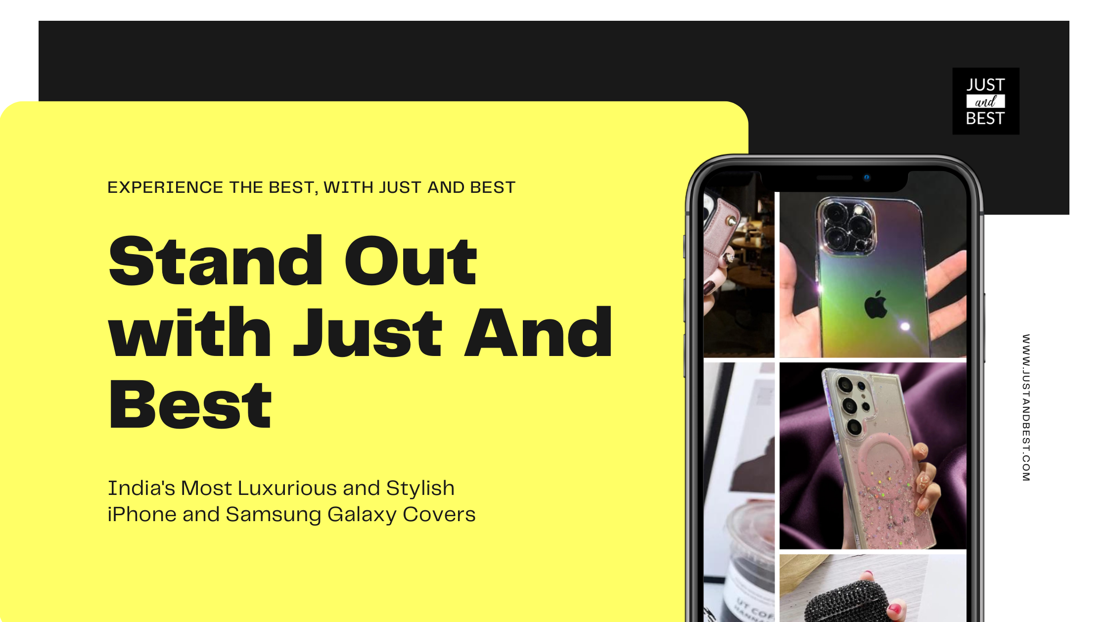 Stand Out with Just And Best - India's Most Luxurious and Stylish iPhone and Samsung Galaxy Cover