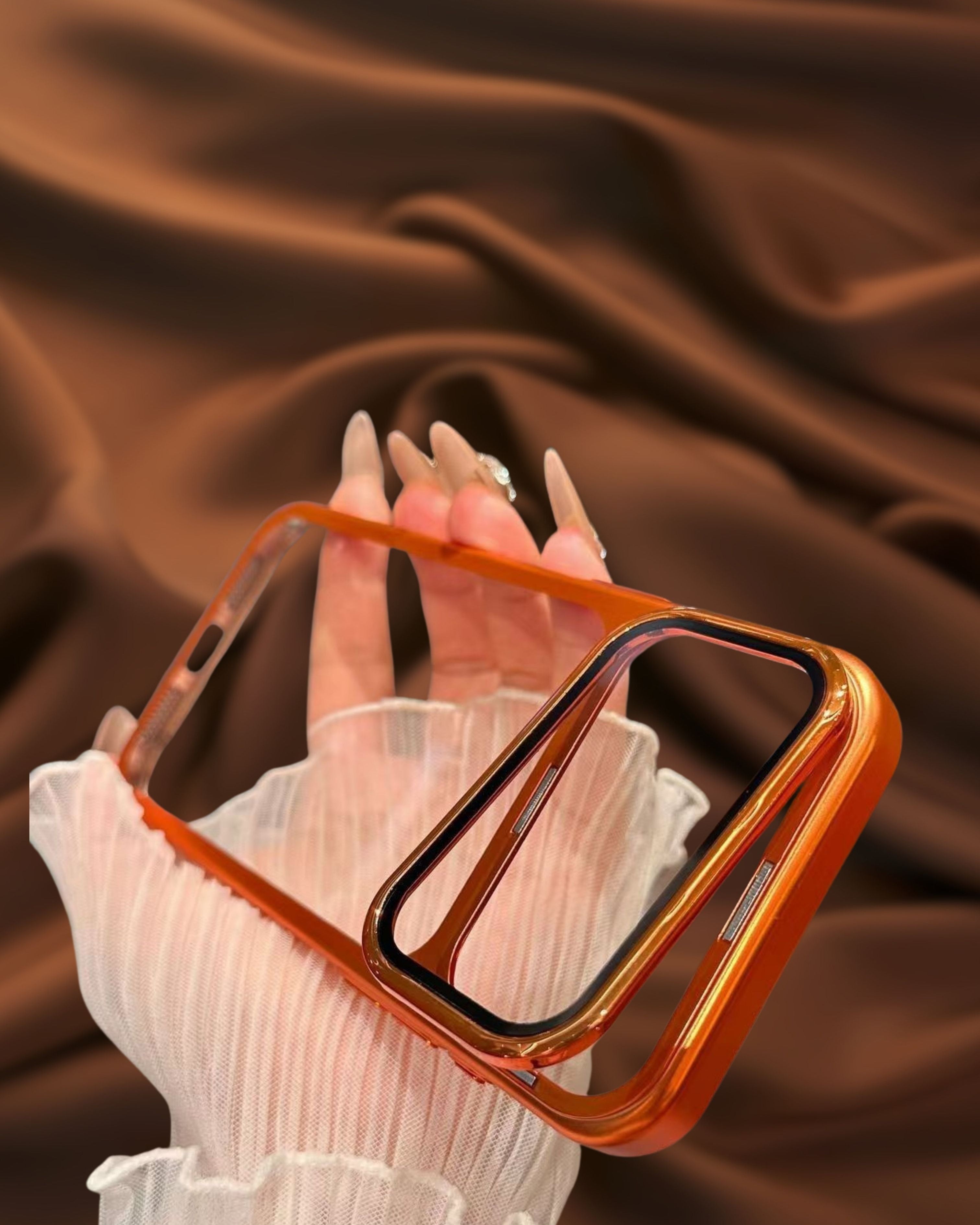 Luxury Electroplated Lens Protection Glass Cover iPhone cover – JustAndBest India