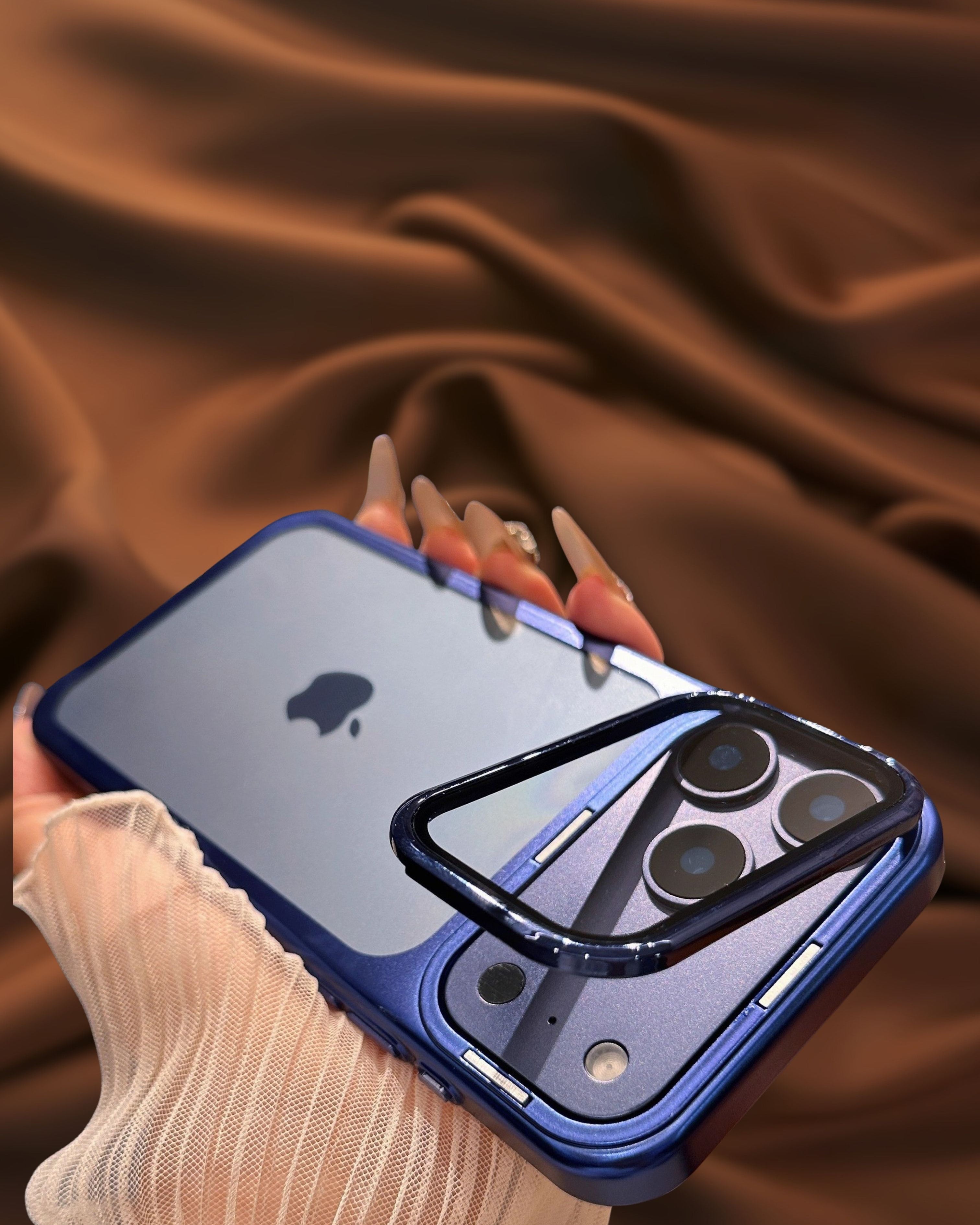 Luxury Electroplated Lens Protection Glass Cover iPhone cover – JustAndBest India