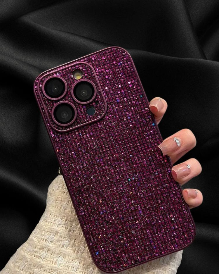 iphone 15 pro glitter cover