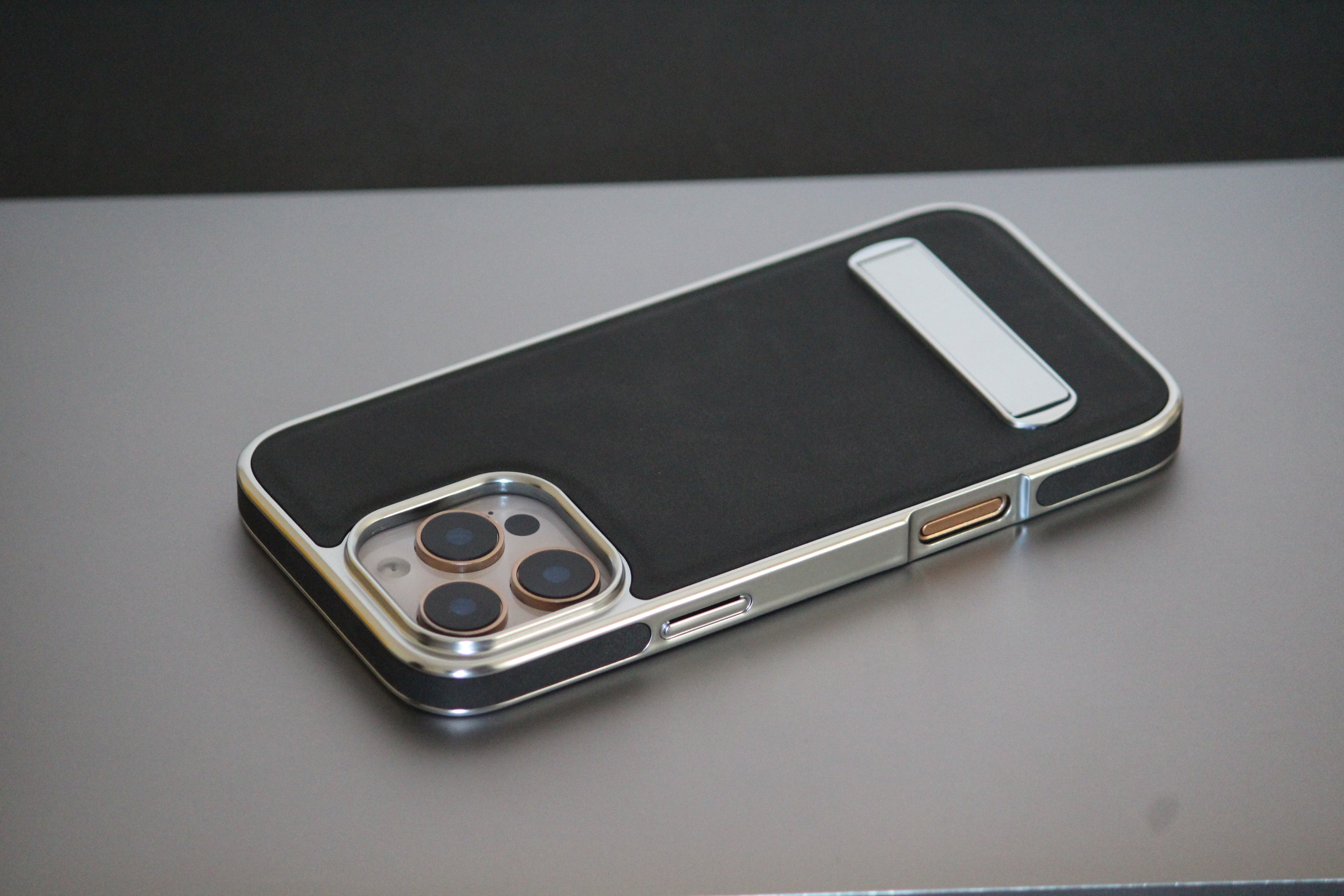 iPhone 16 Pro Alcantara Leather Cover - slim profile