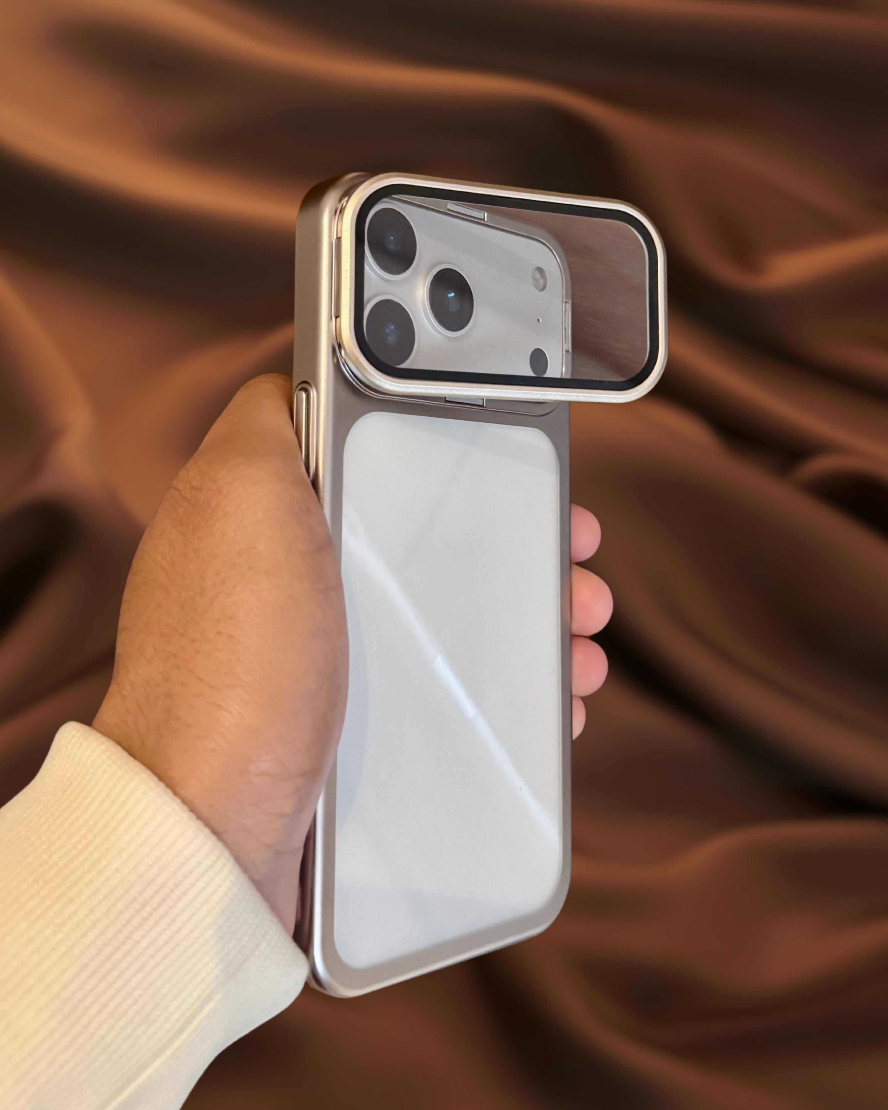 Luxury Electroplated Lens Protection Glass Cover iPhone cover – JustAndBest India