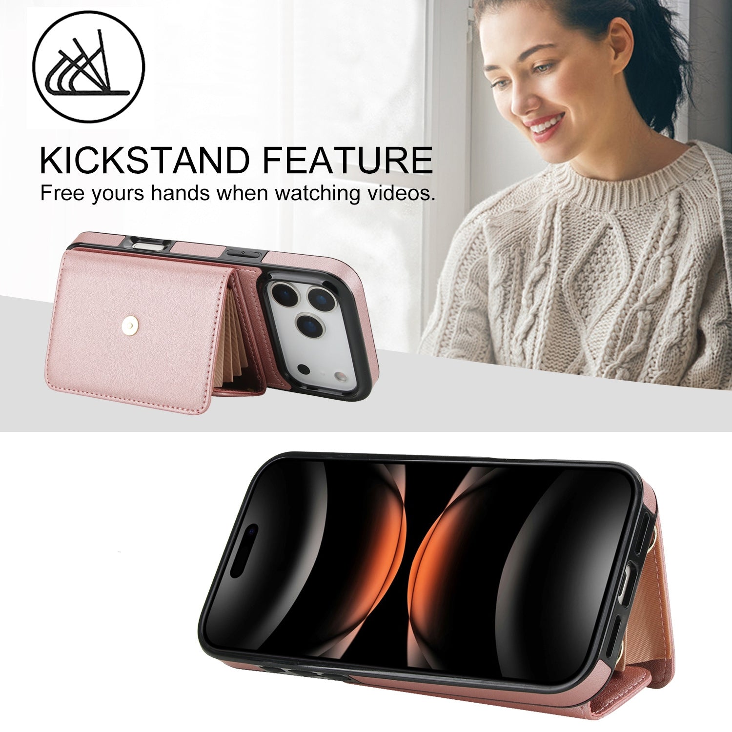 iPhone 17 Series Wallet Style Case - phone case