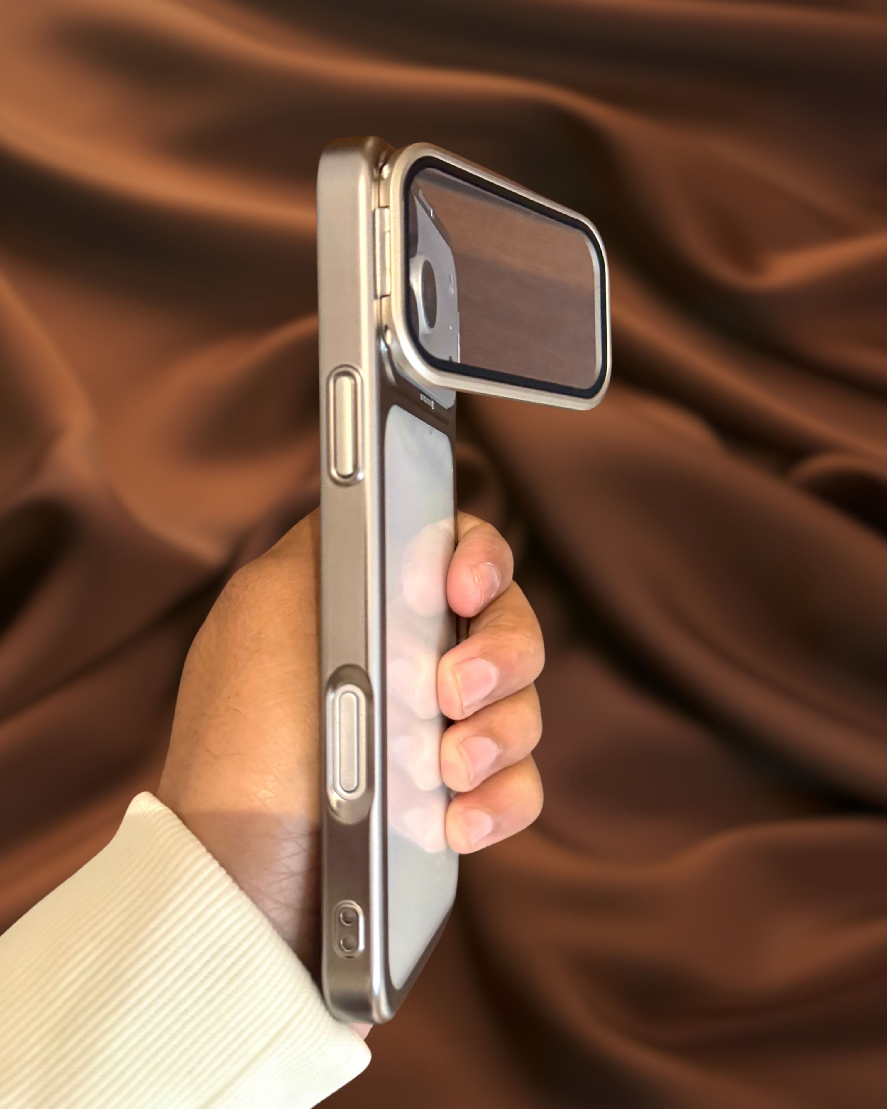 Luxury Electroplated Lens Protection Glass Cover iPhone cover – JustAndBest India