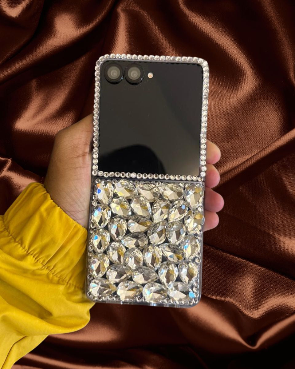 Samsung Galaxy Z Flip 7 Bling Diamond Stones Cover