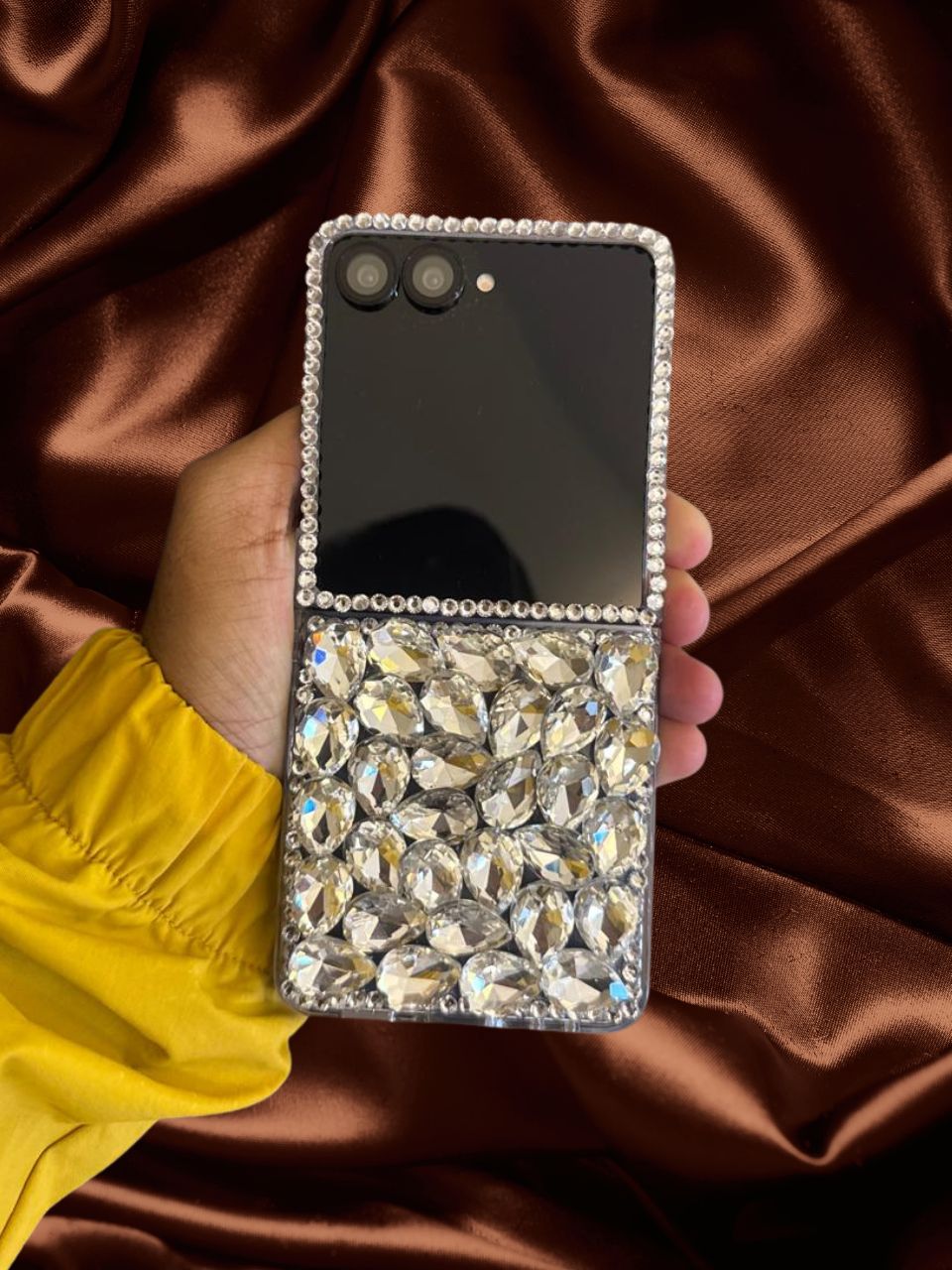 Samsung Galaxy Z Flip 7 Bling Diamond Stones Cover