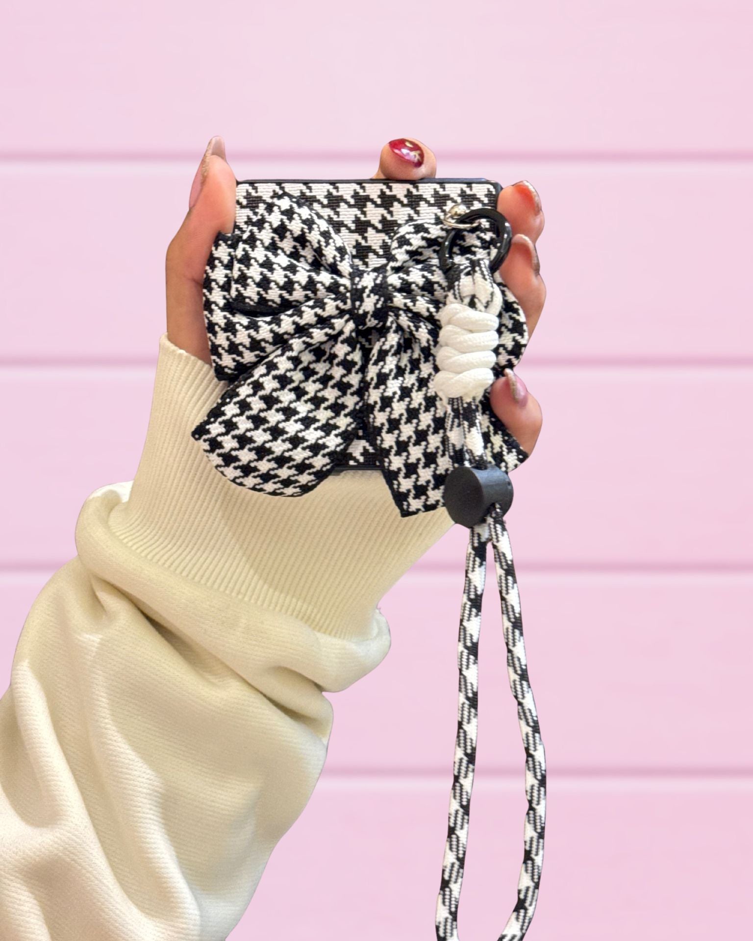 Retro Vintage Bowknot Lanyard Cover – phone accessory by JustAndBest India