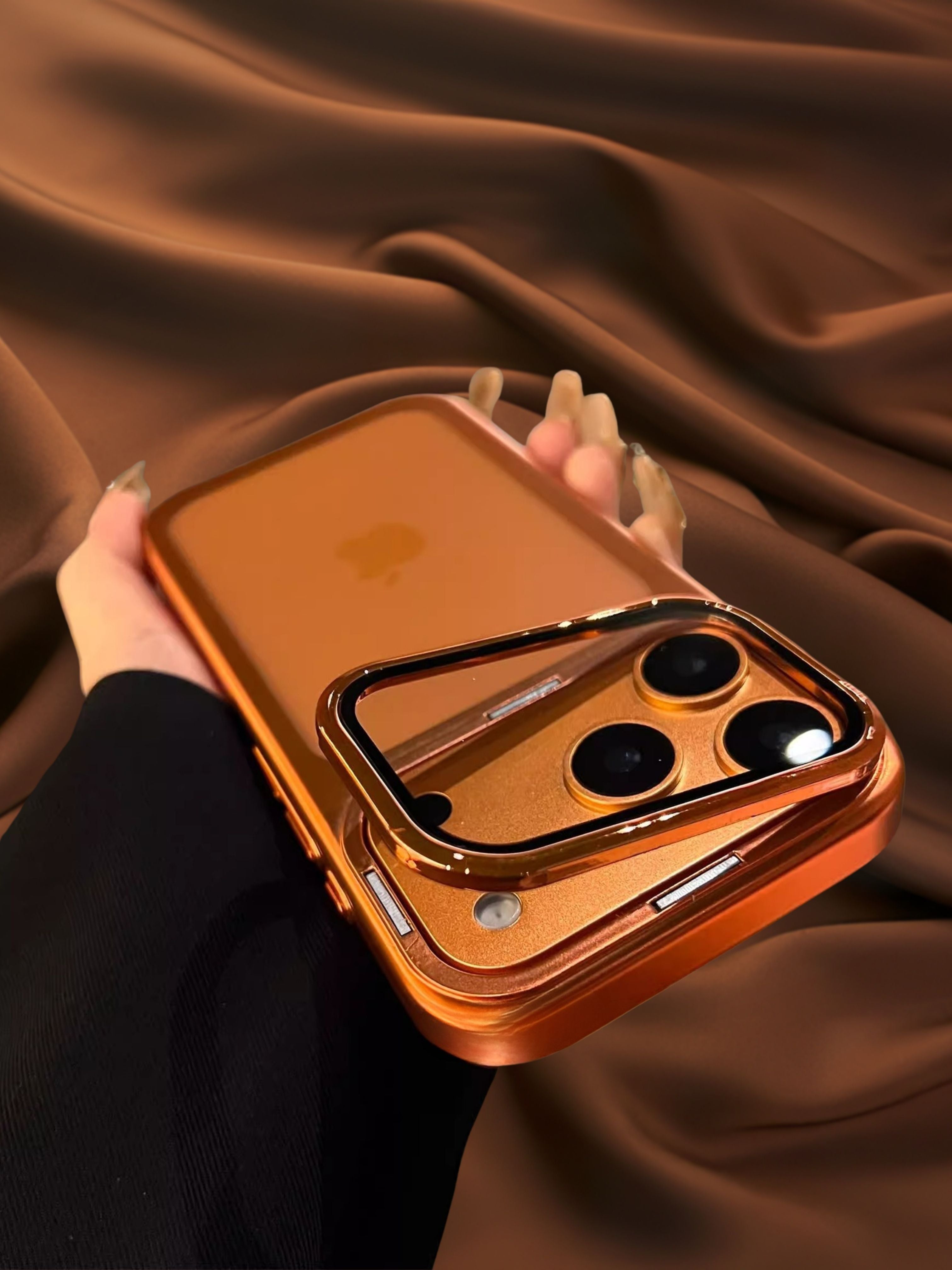 iPhone 17 Series Electroplated Lens Protection Glass Cover - slim profile