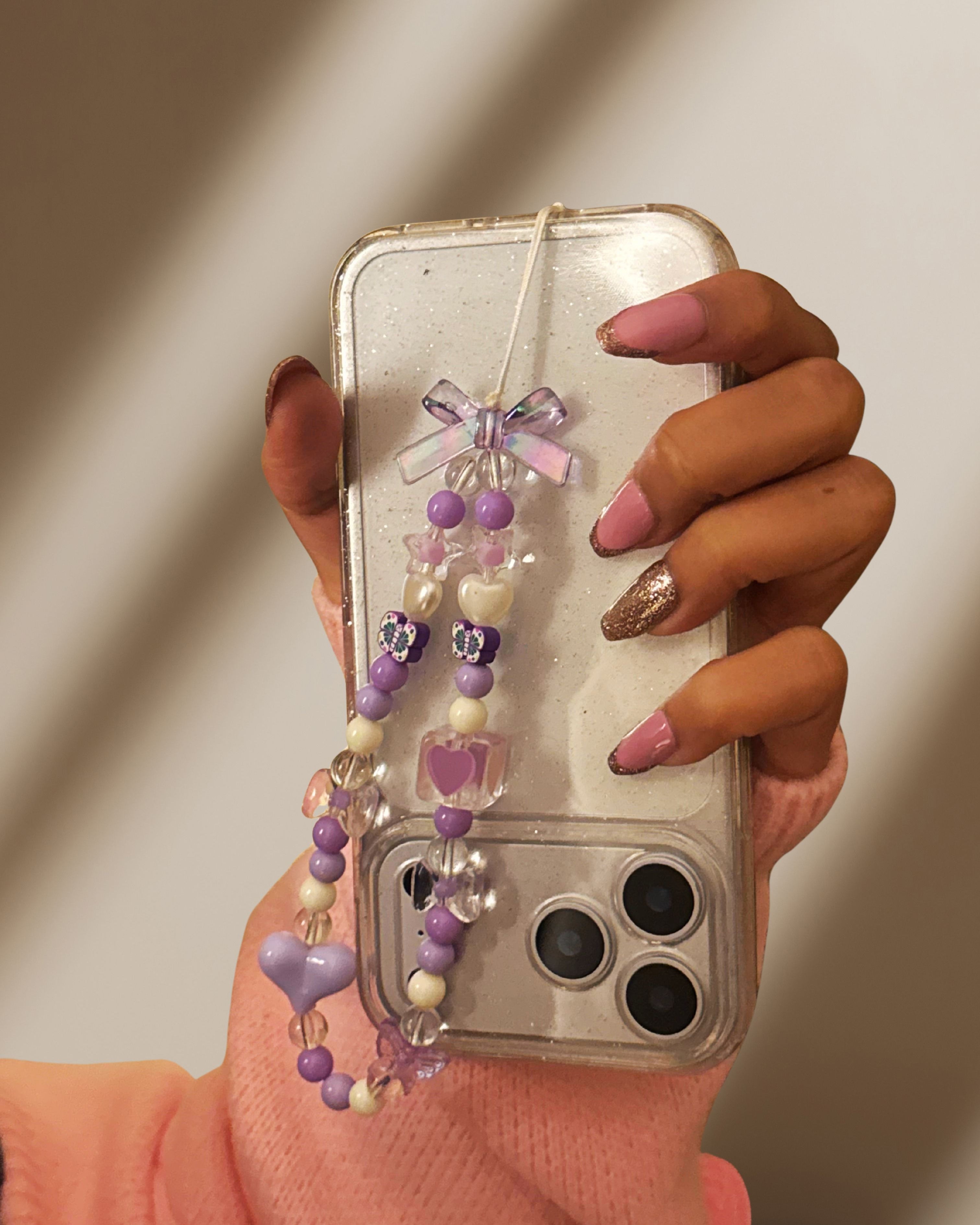 Butterflies n Bowknots Phone Charm - colour options