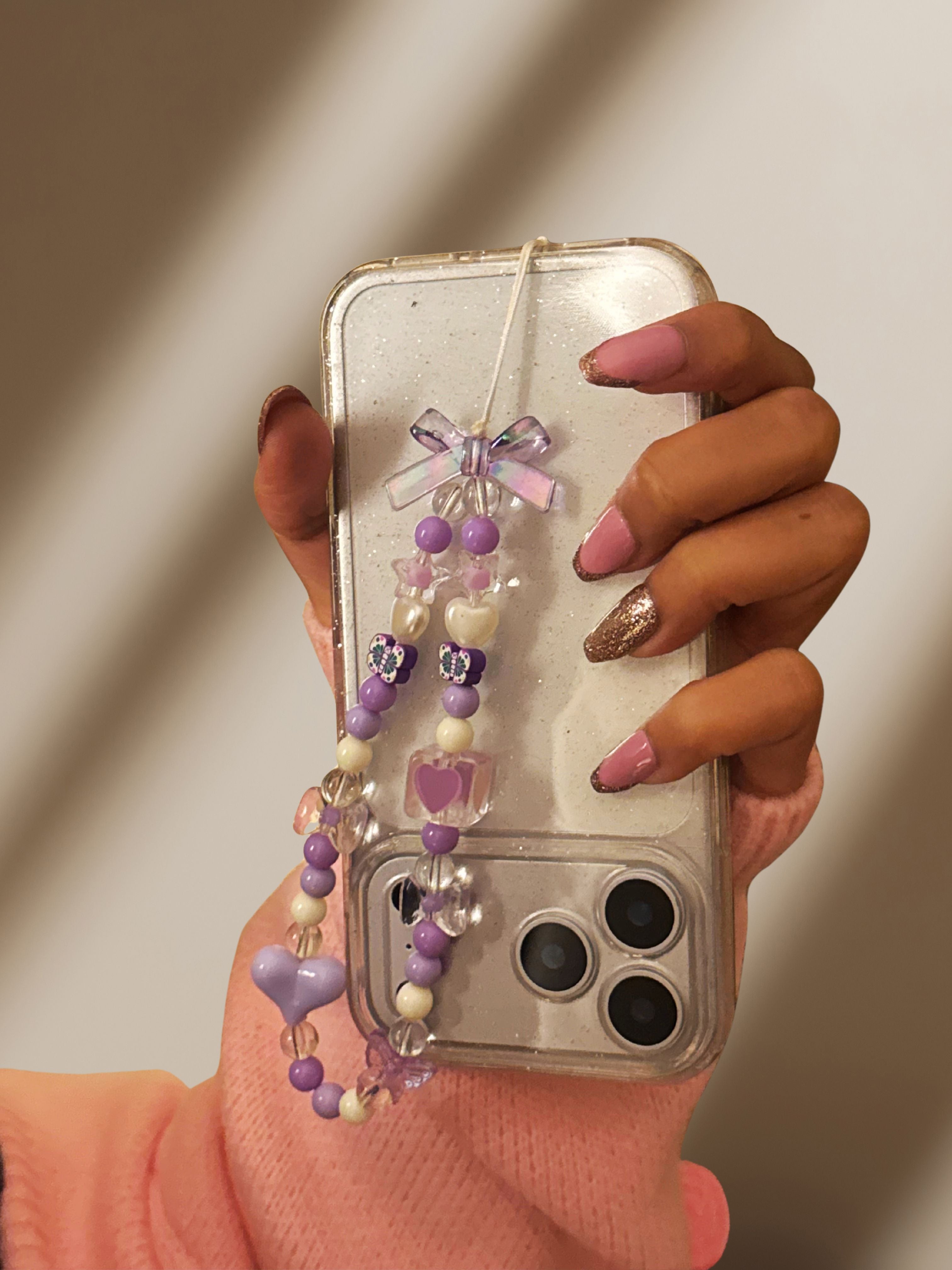 Butterflies n Bowknots Phone Charm - colour options