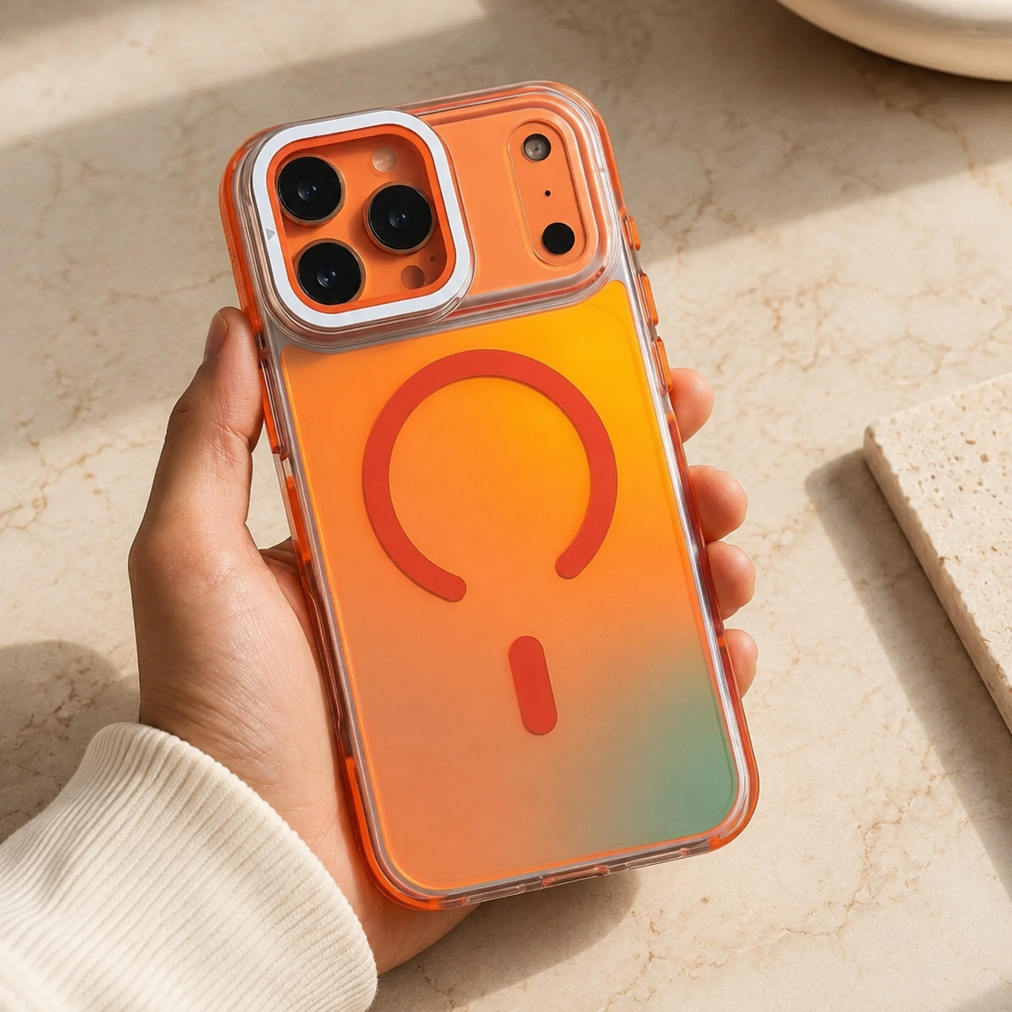 iPhone 17 Series Zazzy Effect Lens Protection Cover | 360 Full Cover