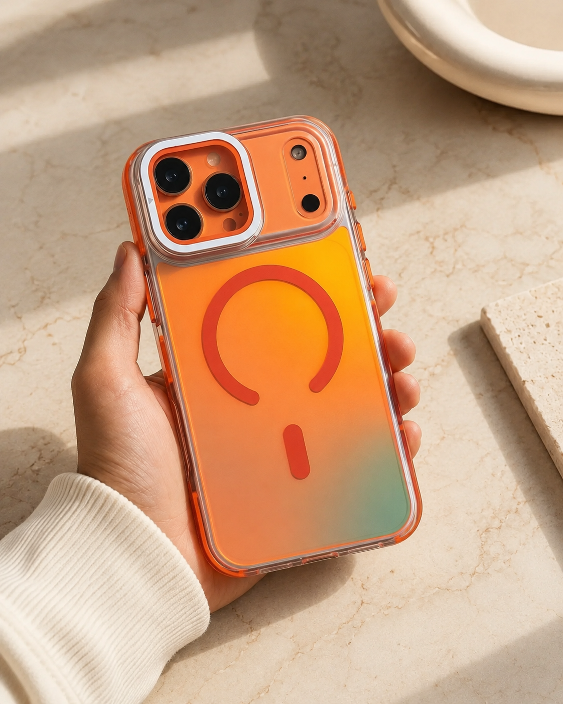 iPhone 17 Series Zazzy Effect Lens Protection Cover | 360 Full Cover