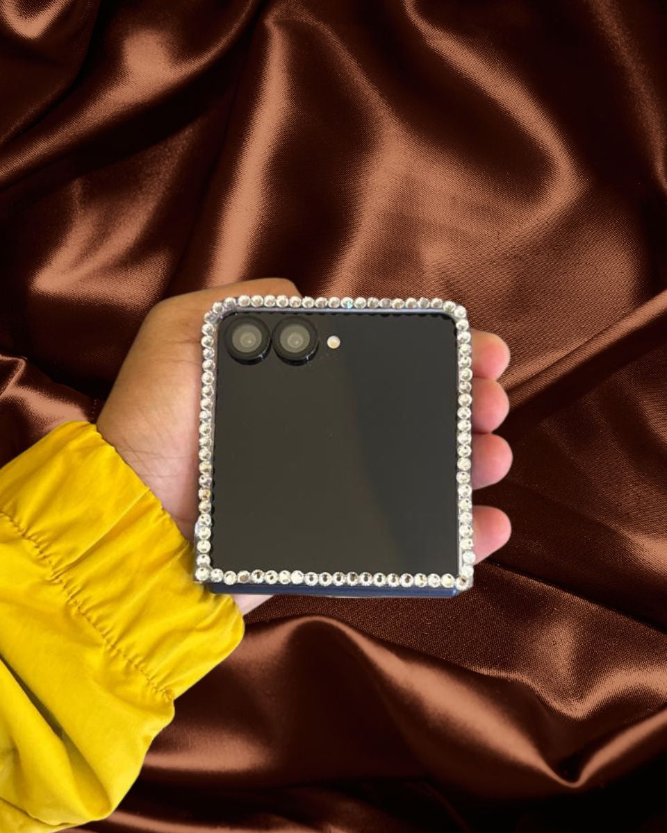 Samsung Galaxy Z Flip 7 Bling Diamond Stones Cover - slim profile