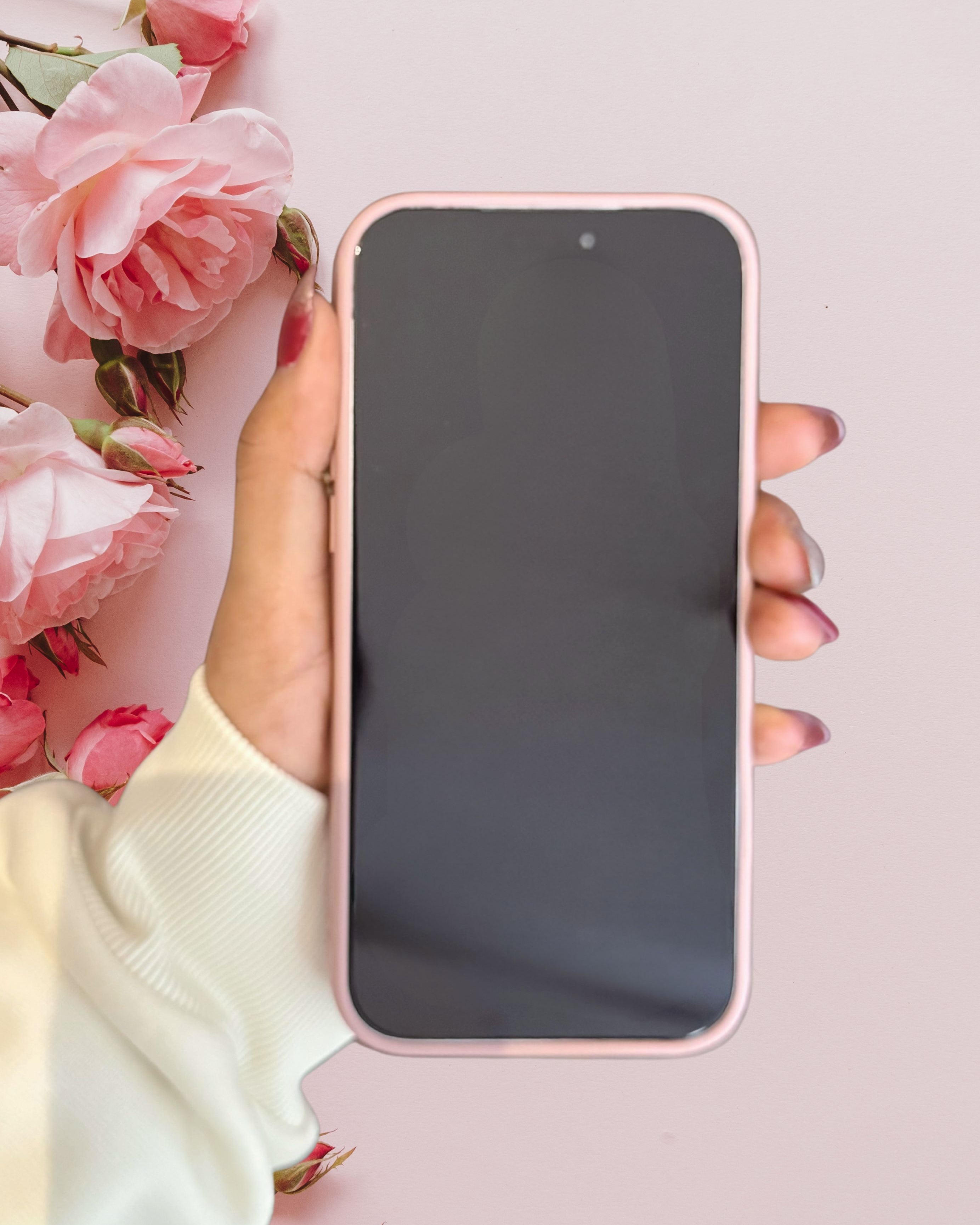 Cute Hand Strap Pearl Lanyard Cover – phone accessory by JustAndBest India