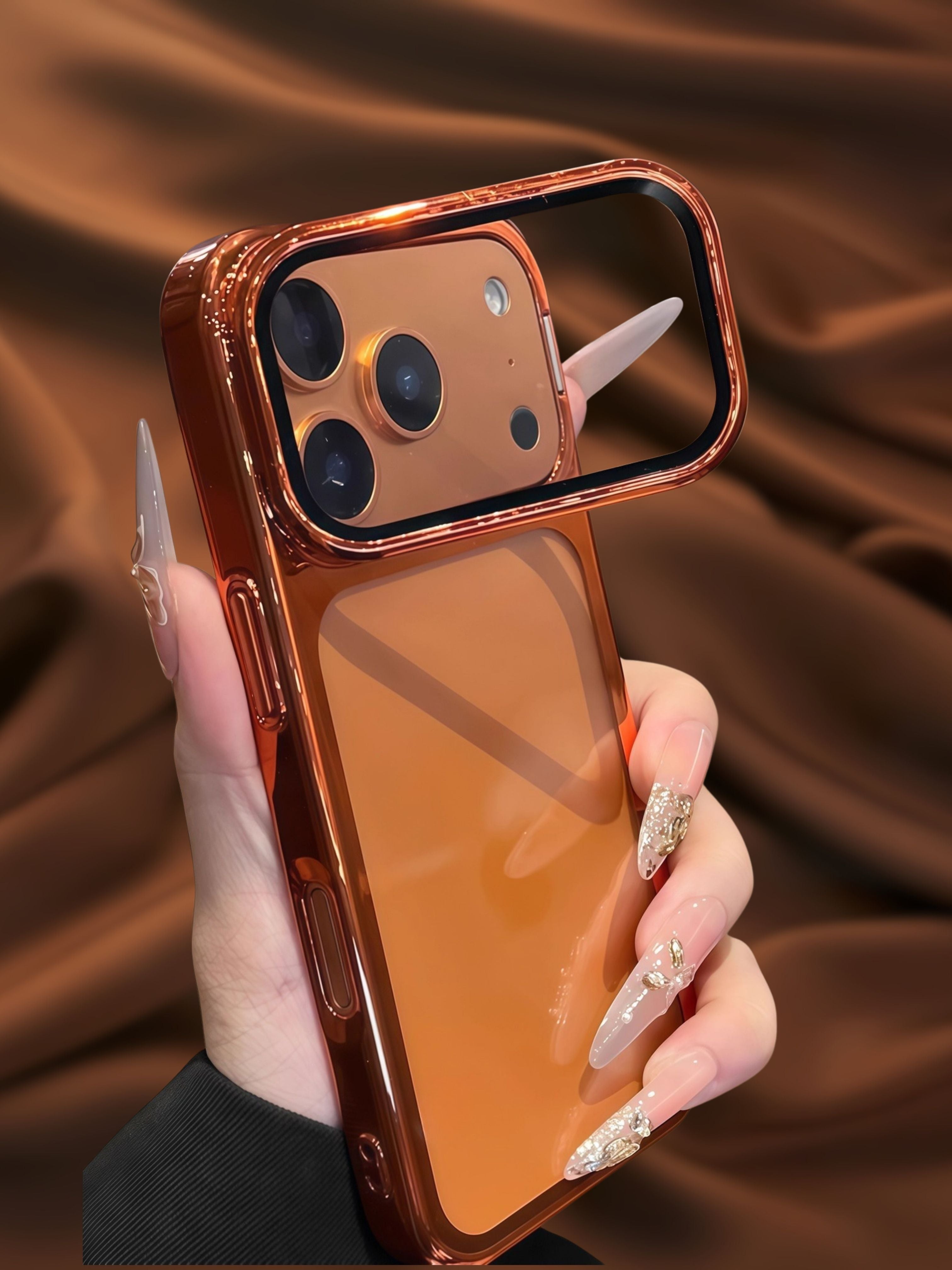 iPhone 17 Series Electroplated Lens Protection Glass Cover