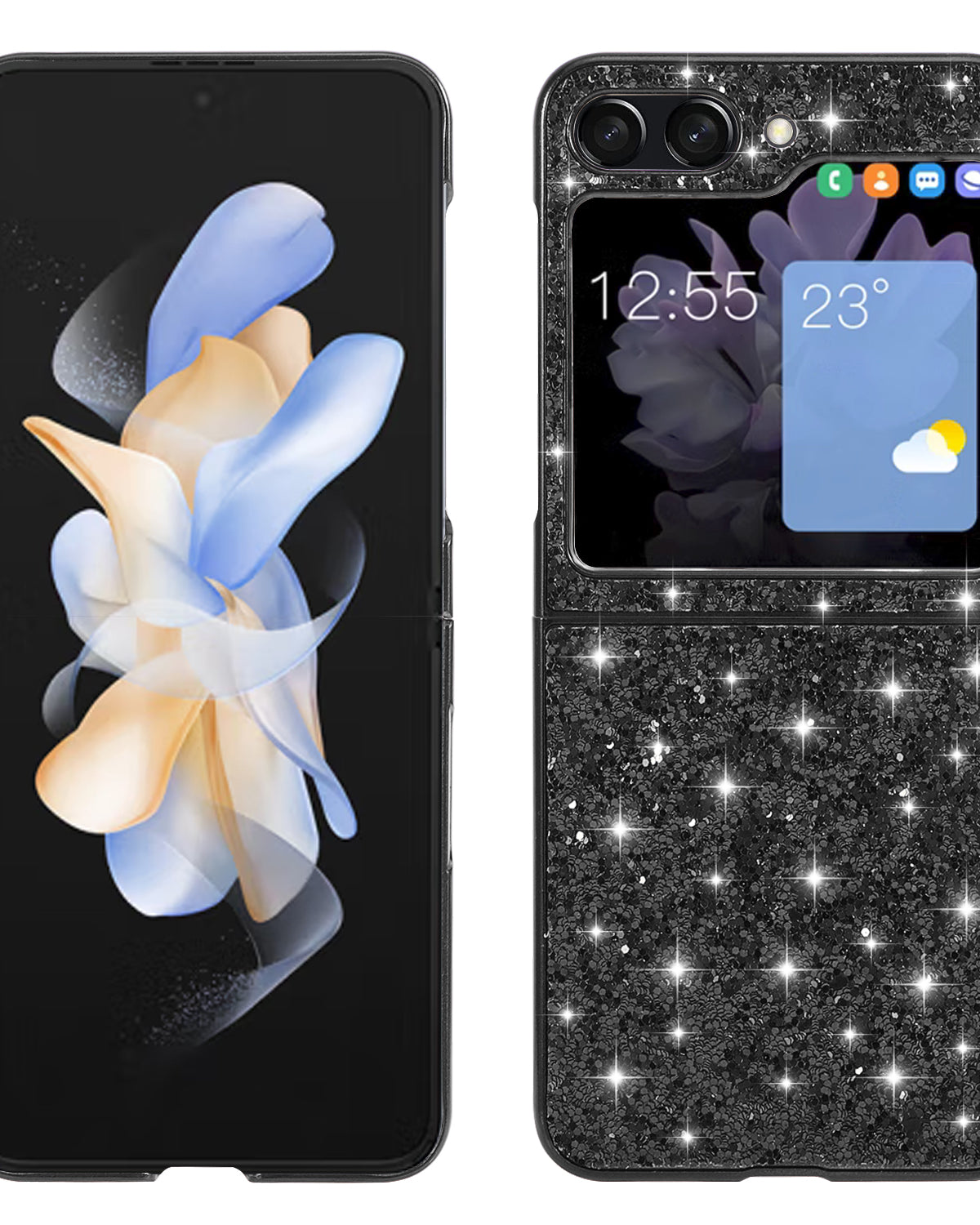 glitter z flip 5 cover