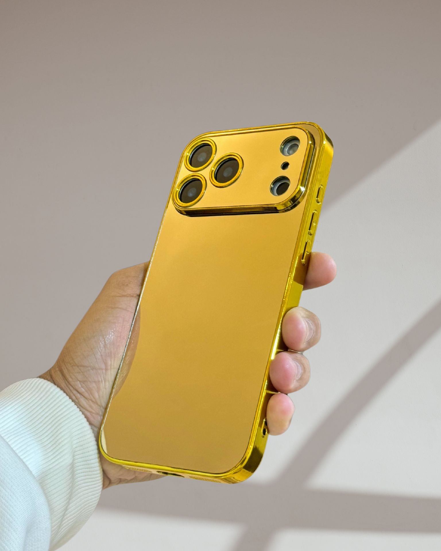 Gold Electroplated 360 Degrees Protection Premium Case iPhone cover – JustAndBest India