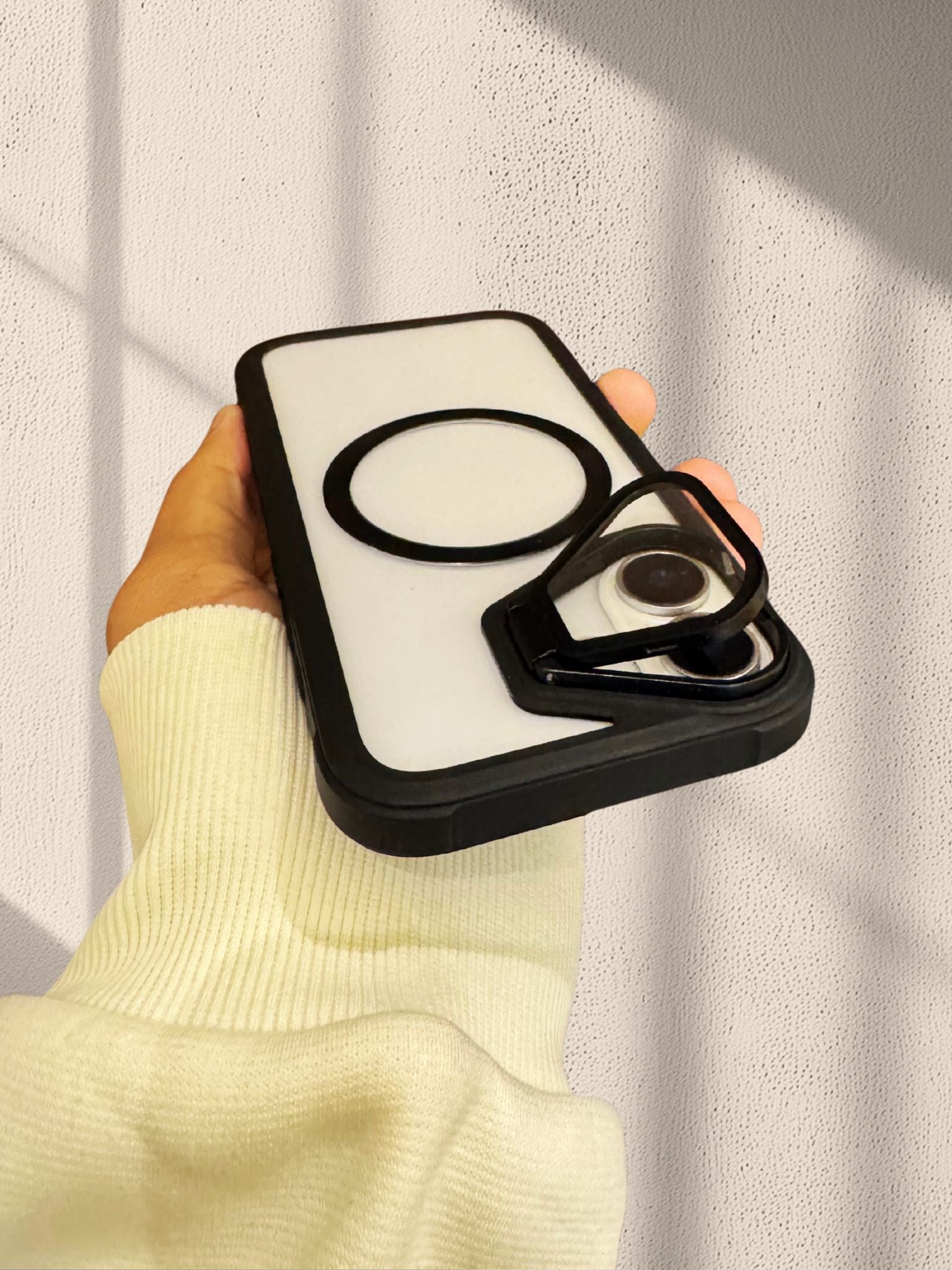 iPhone 17 Series Air Cushioned Lens Protection Cover - lifestyle