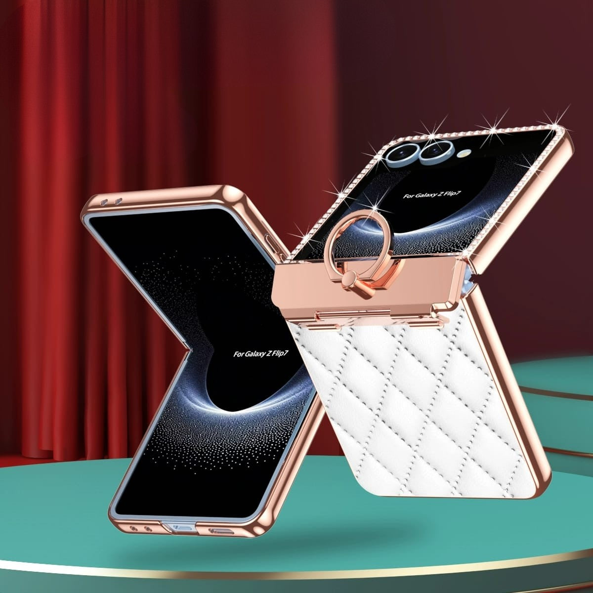 Luxury Ring Holder Premium Leather Cover – phone accessory by JustAndBest India