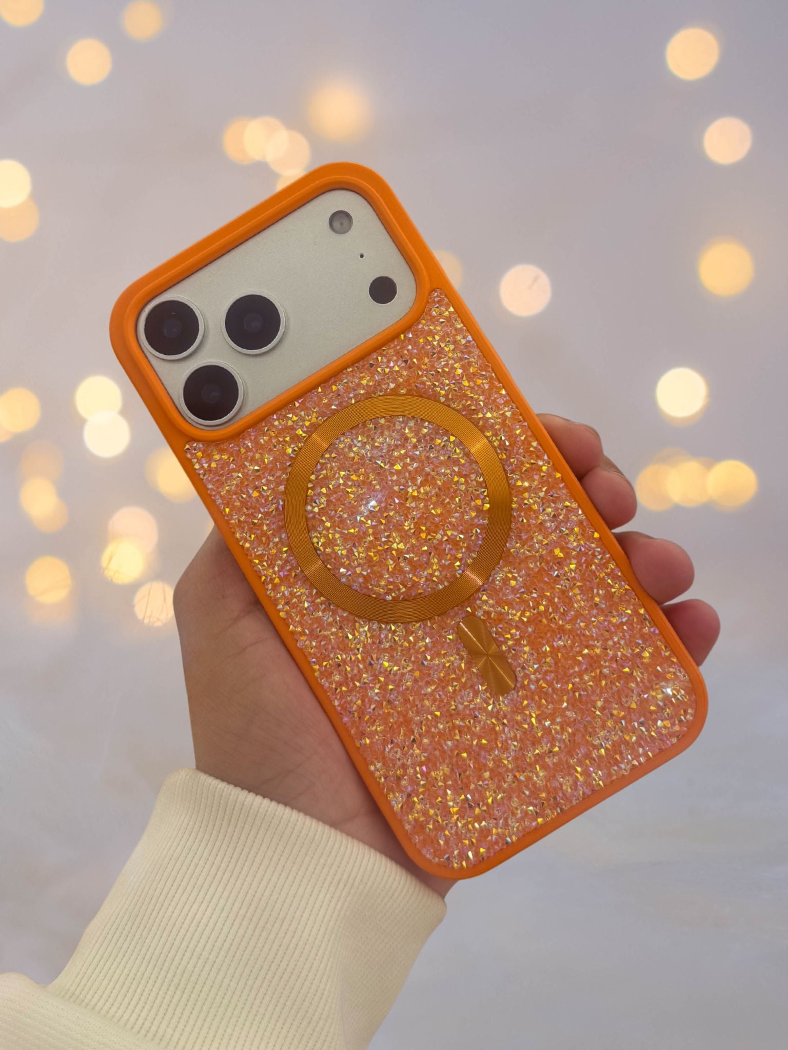 iPhone 17 Series Diamond Rhinestones Cover - lifestyle