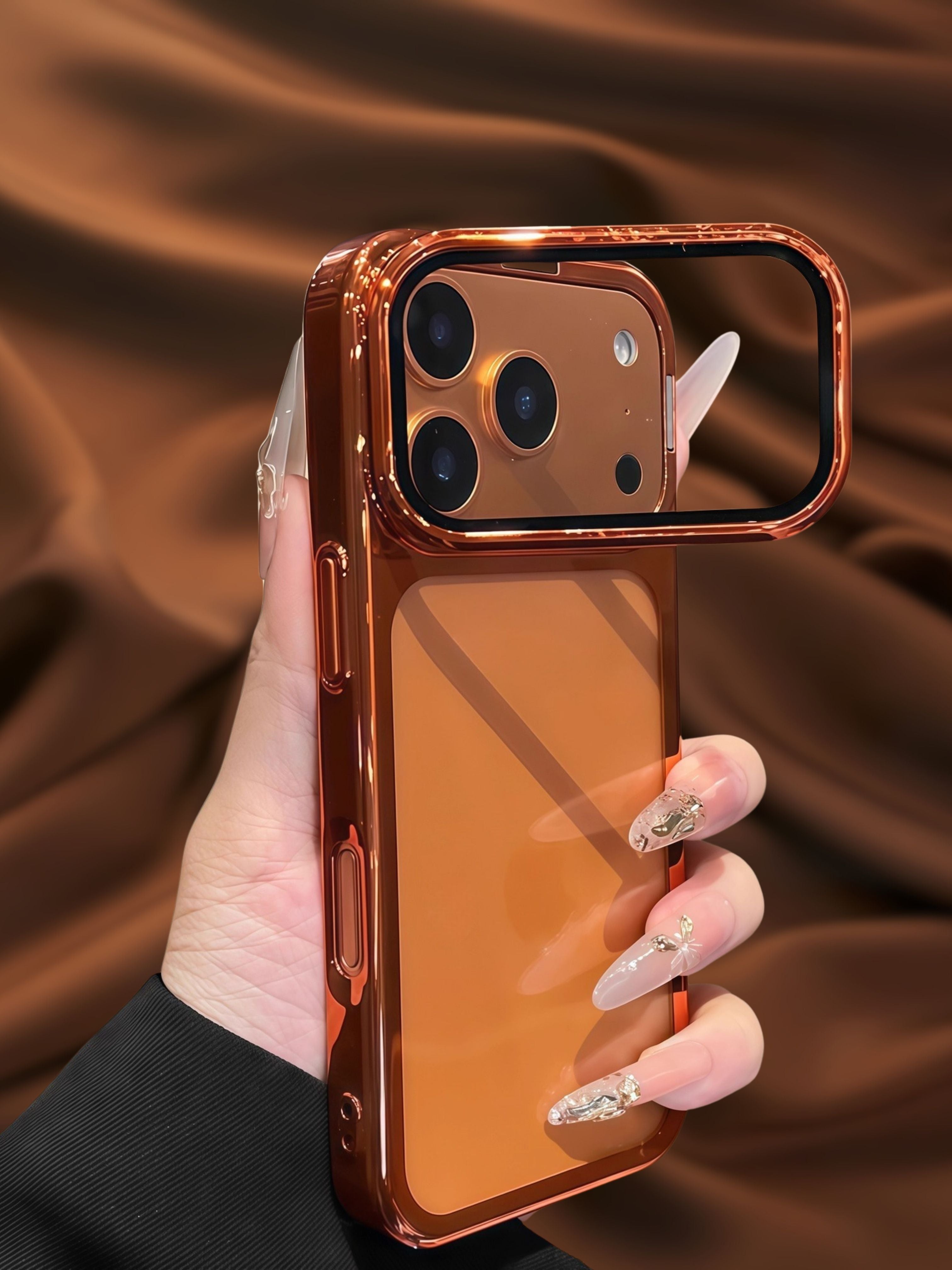 iPhone 17 Series Electroplated Lens Protection Glass Cover - protective case detail