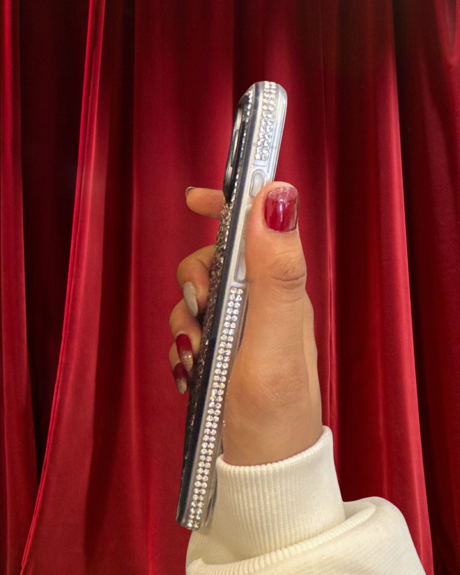 Bling Gradient Rhinestones Luxury Cover iPhone cover – JustAndBest India