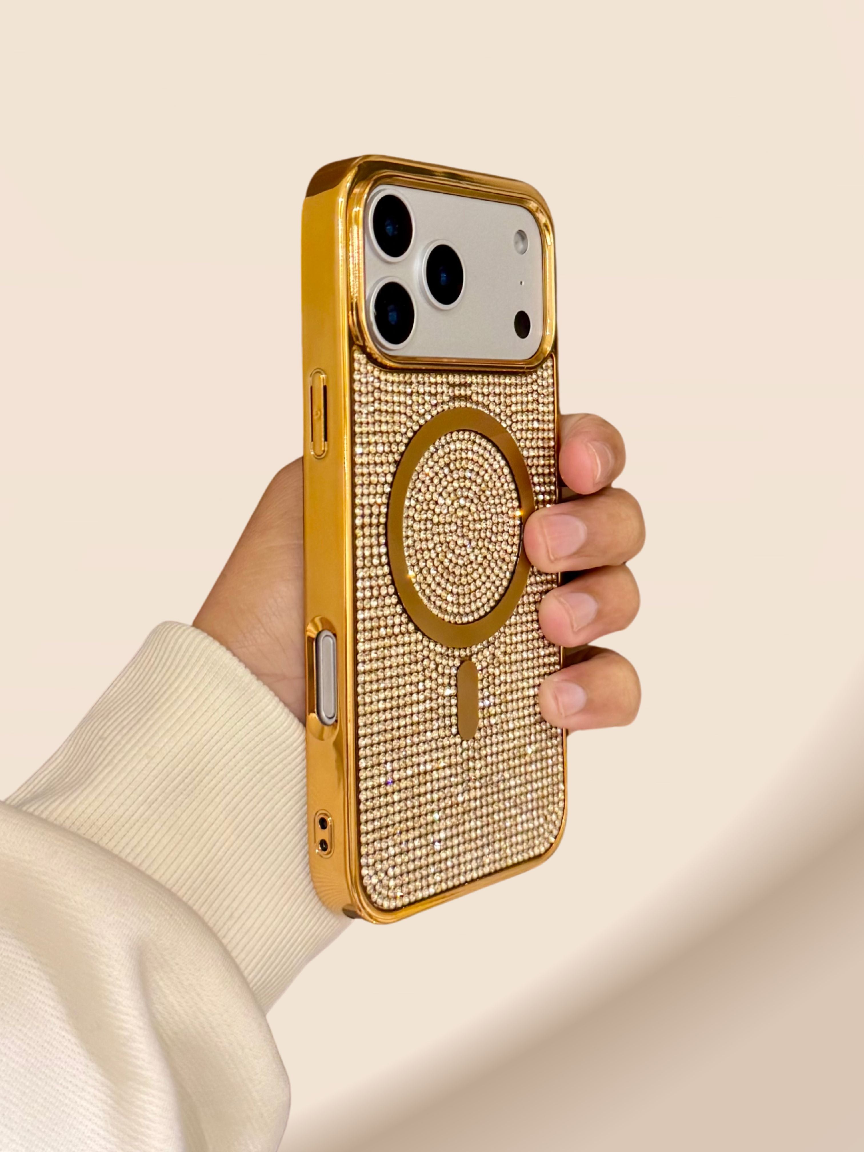 iPhone 17 Series Diamond Rhinestones Cover - phone case