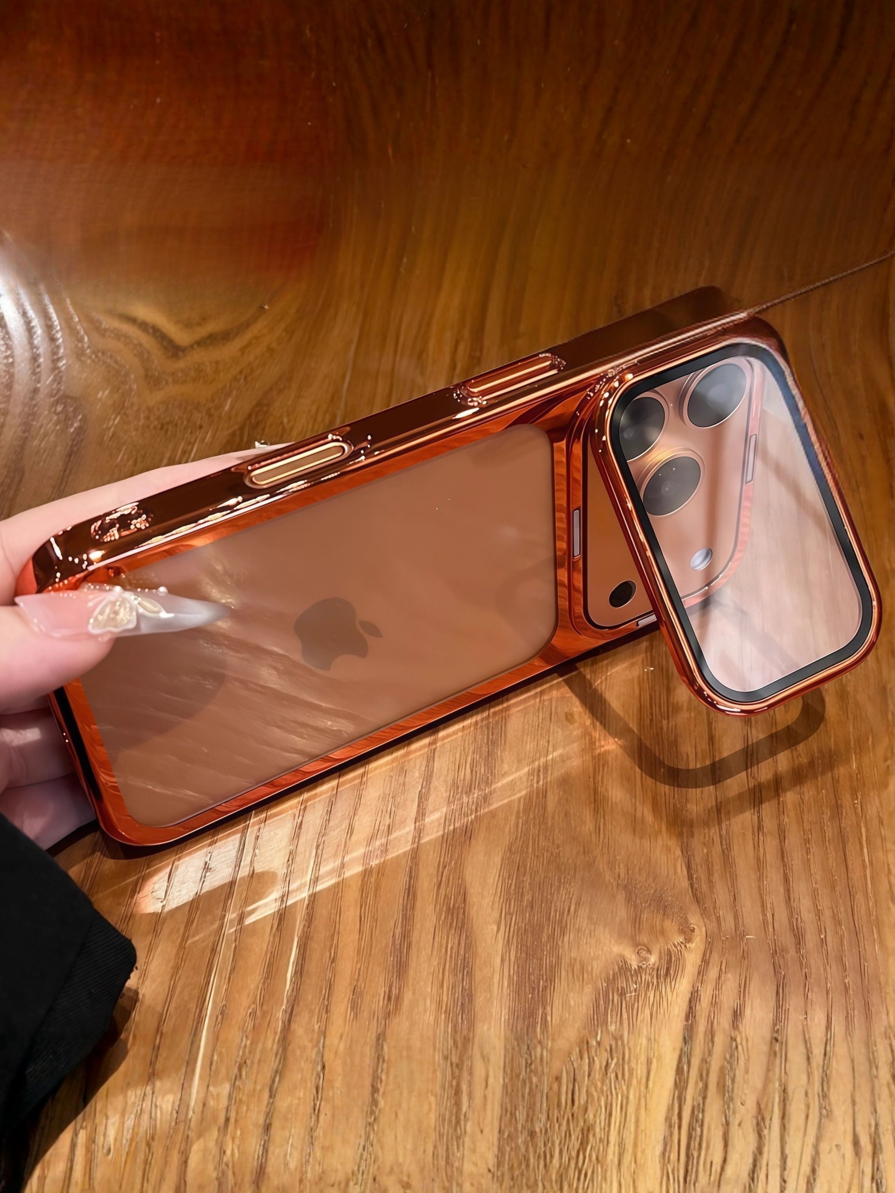 iPhone 17 Series Electroplated Lens Protection Glass Cover - slim profile