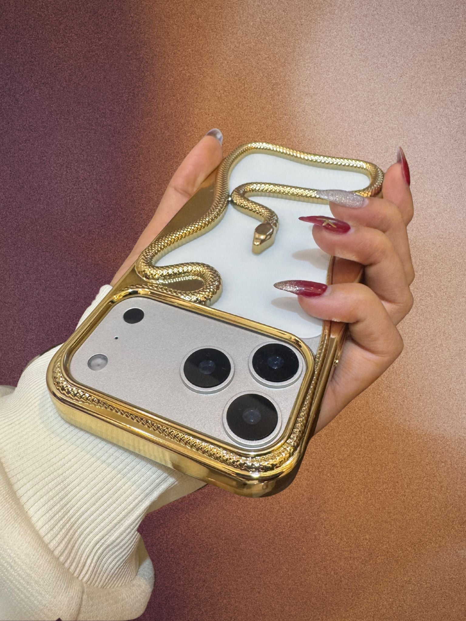 iPhone 17 Series 3D Snake Cover - colour options