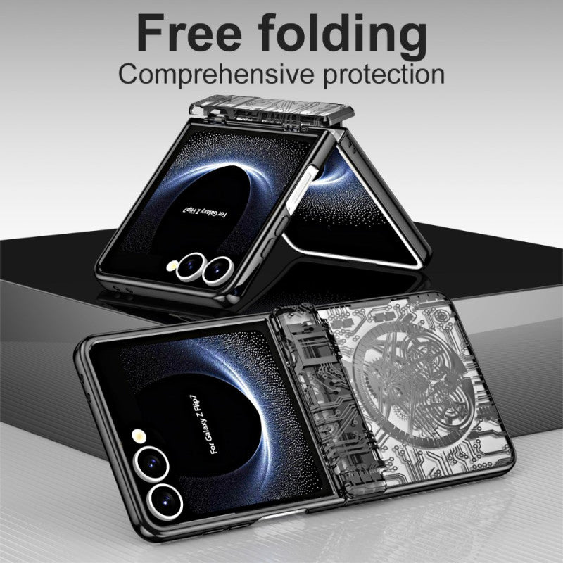 Samsung Galaxy Z Flip 7 Electroplated Circuit Cover - colour options