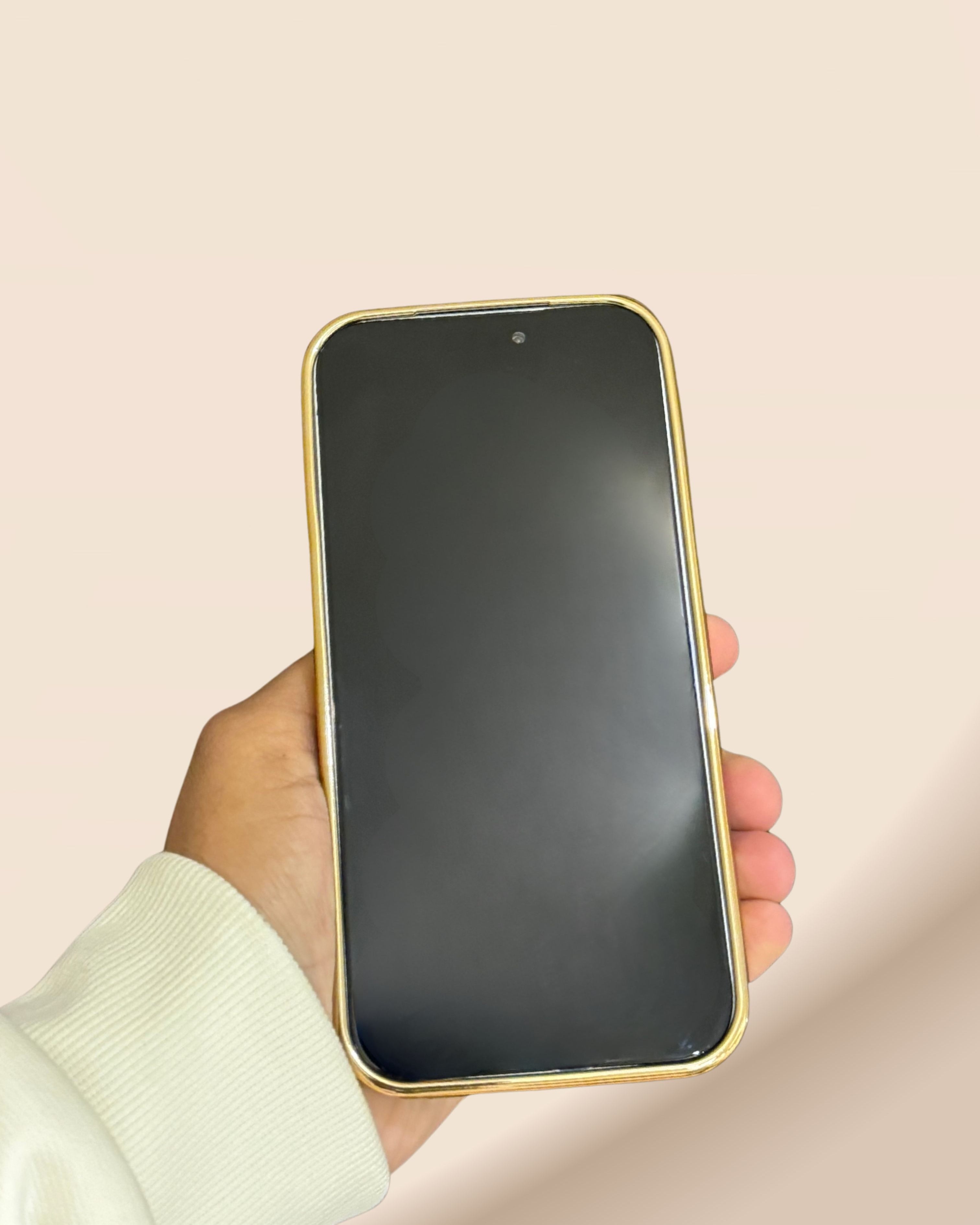 Royal Gold Diamond Rhinestones Luxury Cover iPhone cover – JustAndBest India