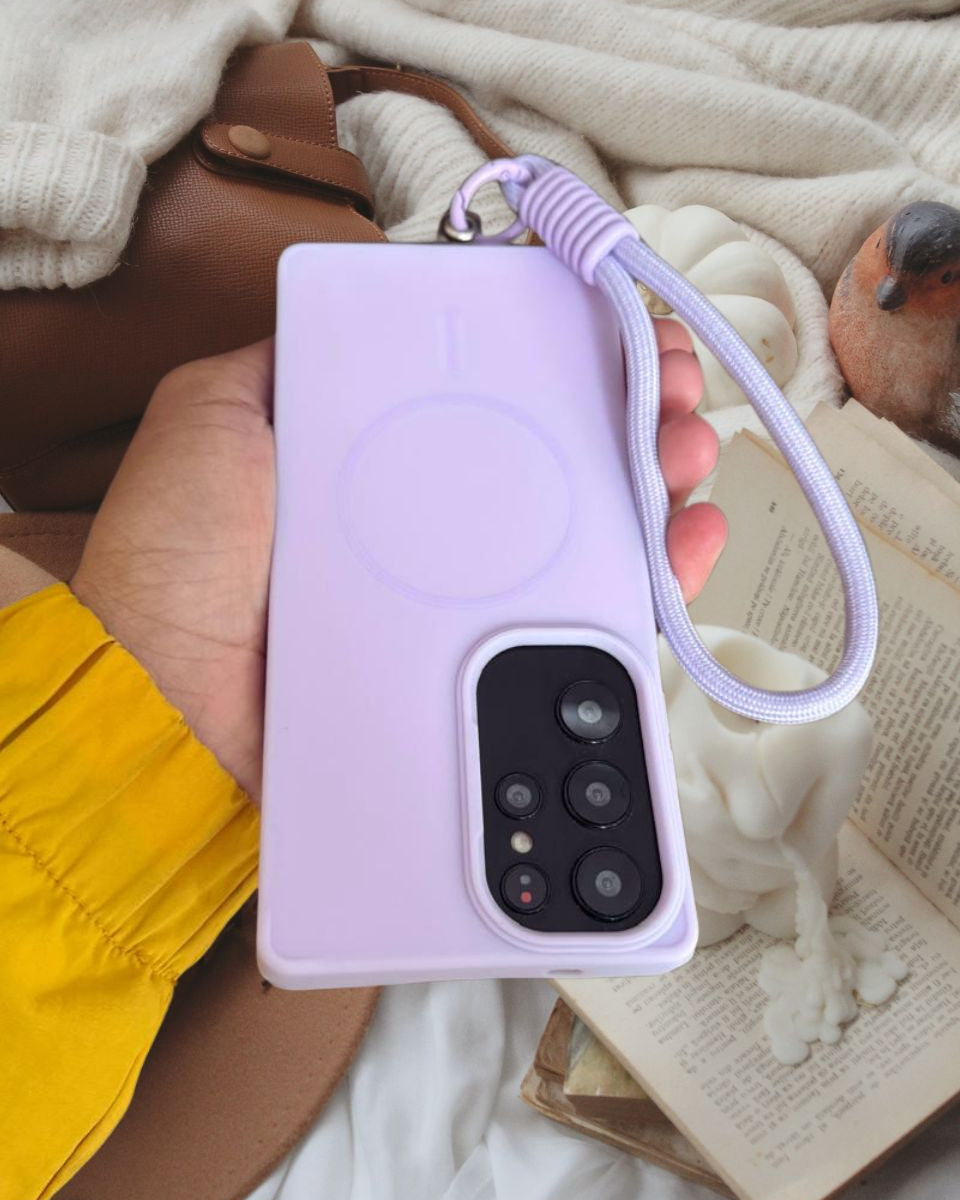 Samsung Galaxy S25 Series Purple Soft Cover - phone case