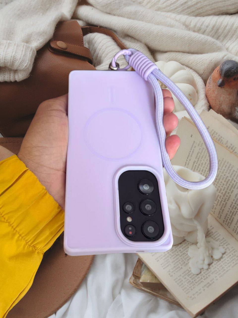 Samsung Galaxy S25 Series Purple Soft Cover - phone case