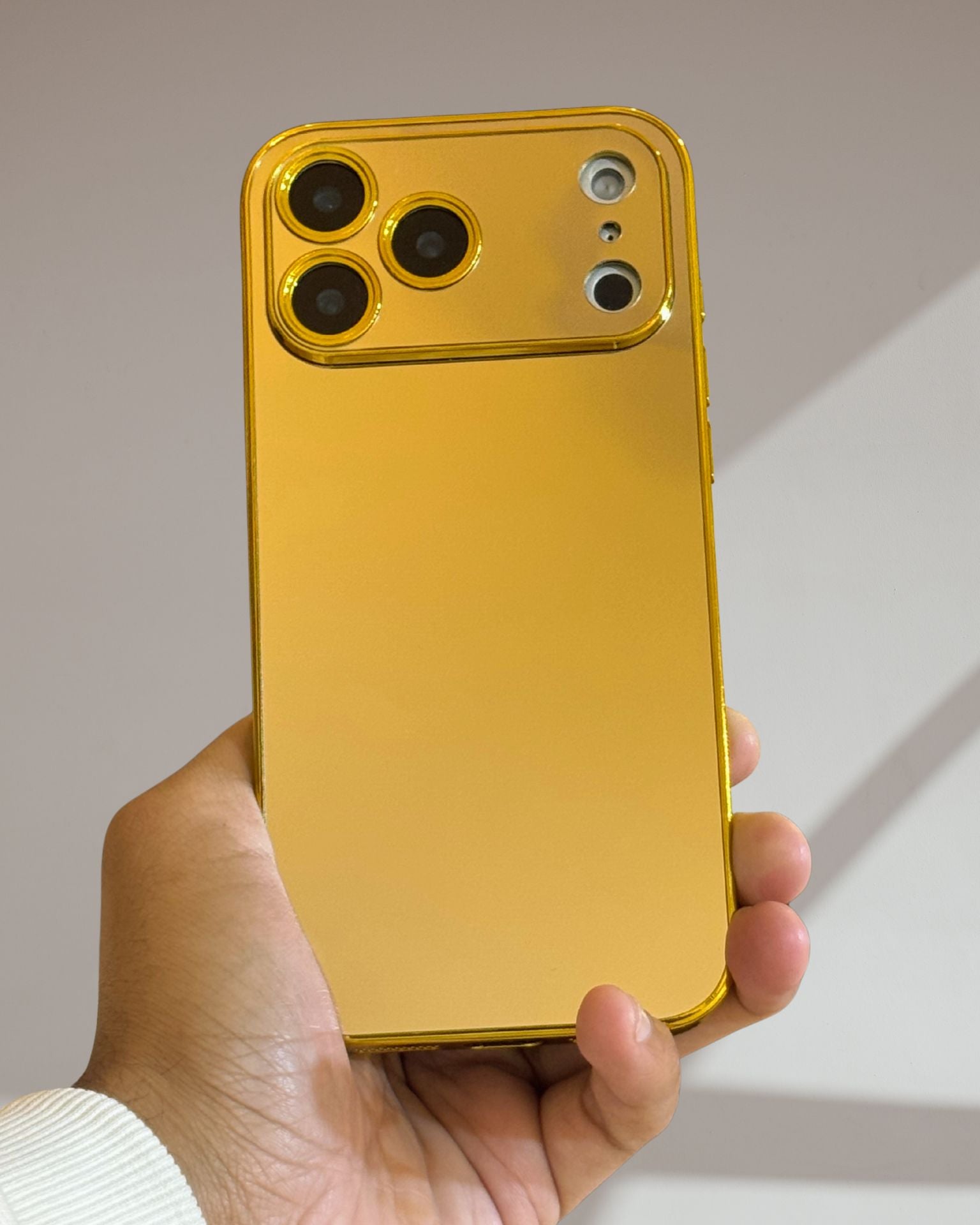 Gold Electroplated 360 Degrees Protection Premium Case iPhone cover – JustAndBest India