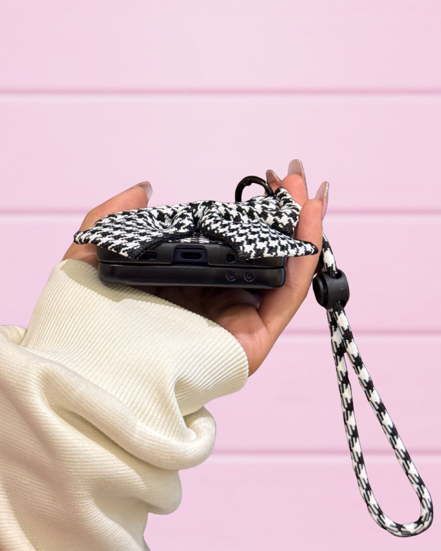 Retro Vintage Bowknot Lanyard Cover – phone accessory by JustAndBest India