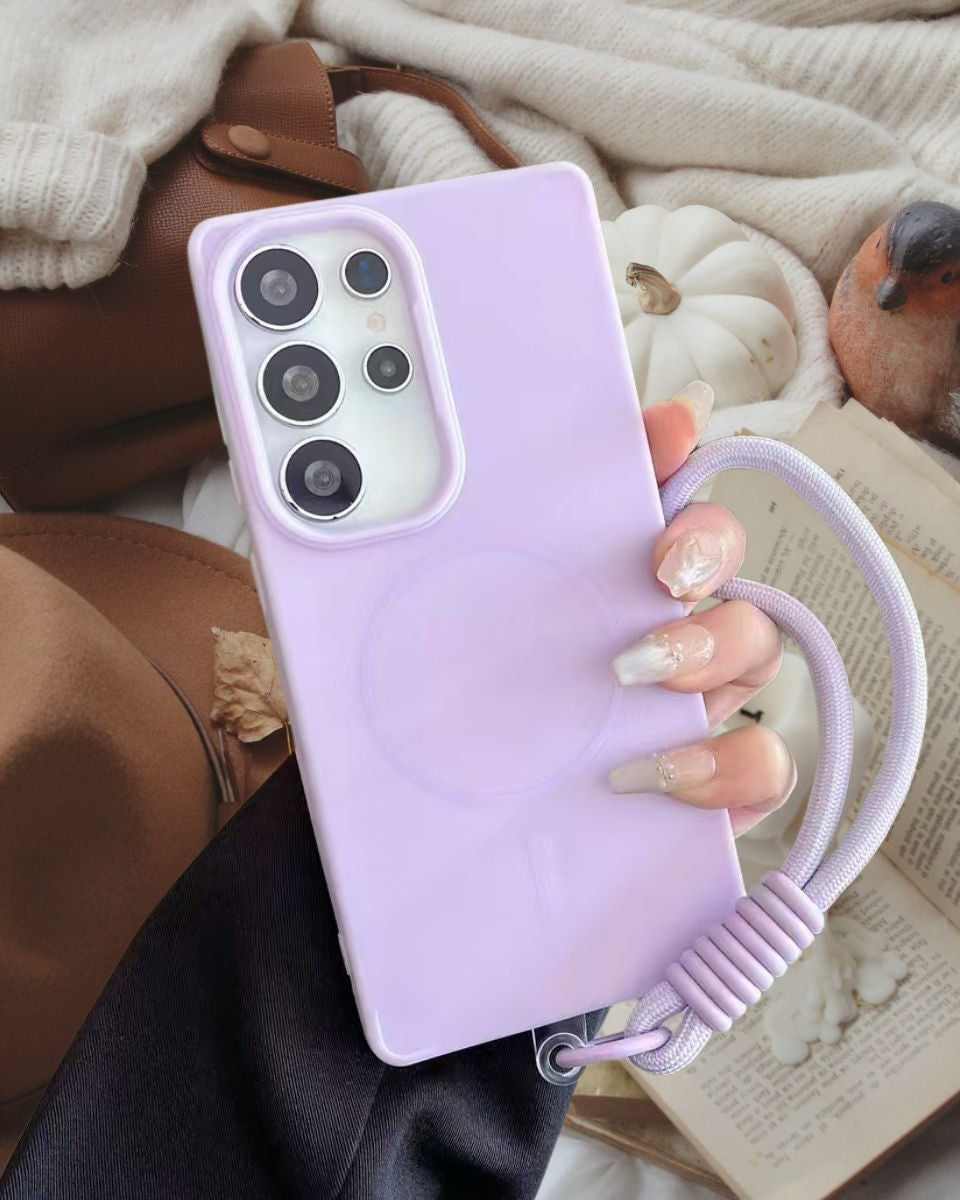 Samsung Galaxy S25 Series Purple Soft Cover | Phone Accessory