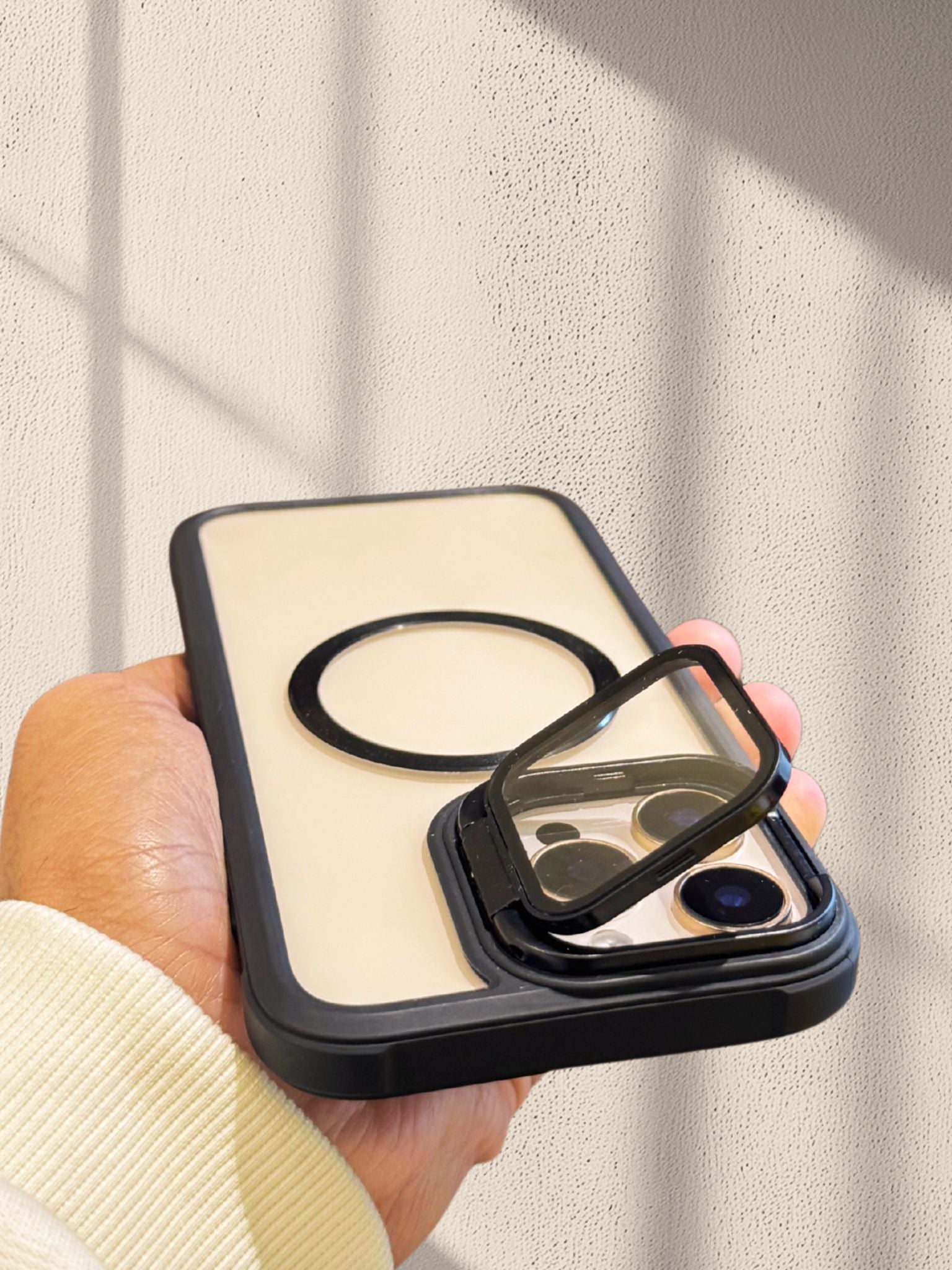 iPhone 16 Series Air Cushioned Lens Protection Cover - protective case detail