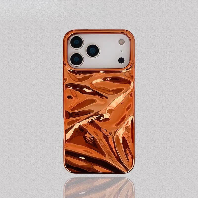 Royal Orange Glossy Luxury Cover iPhone cover – JustAndBest India