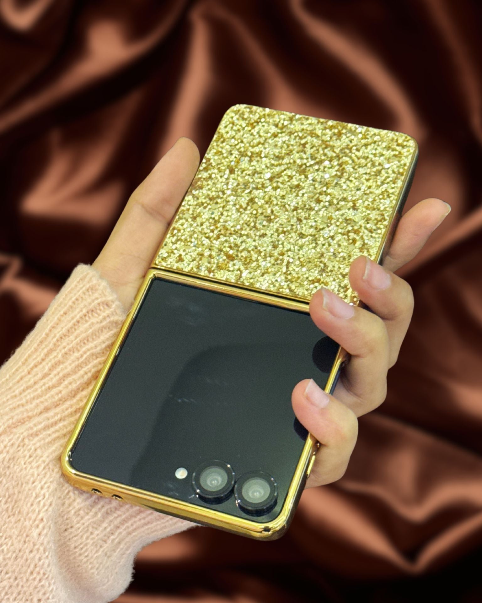 Samsung Galaxy Z Flip 7 Bling Glitter Sequin Cover - colour options