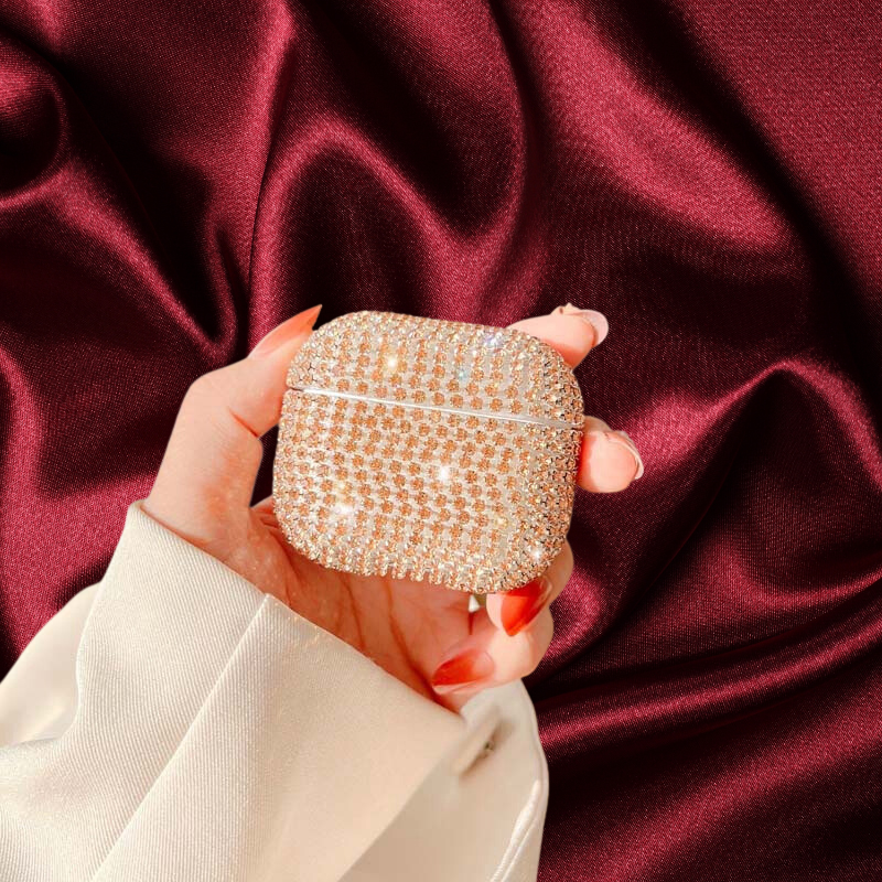 Shining Diamond Stones Luxury AirPods Cover iPhone cover – JustAndBest India