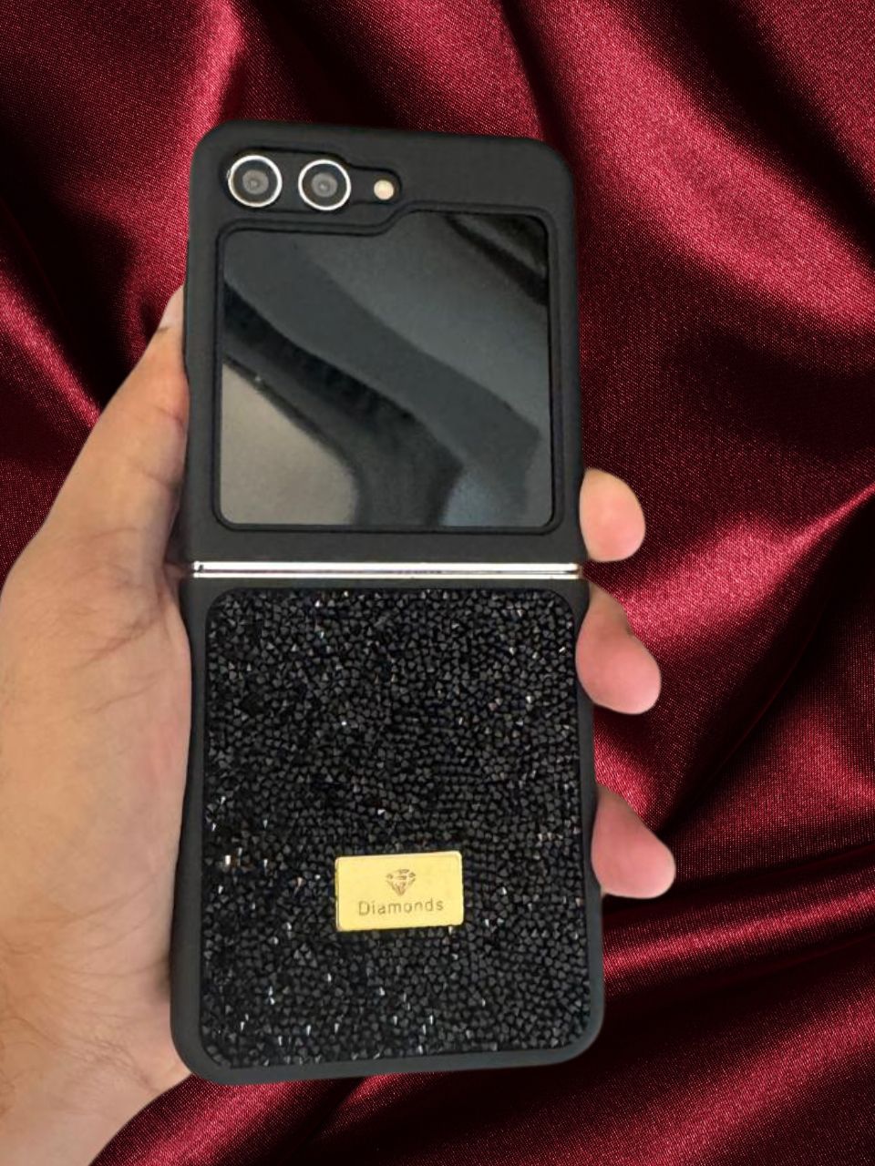 Samsung Galaxy Z Flip 5 Bling Diamond Stones Cover - slim profile