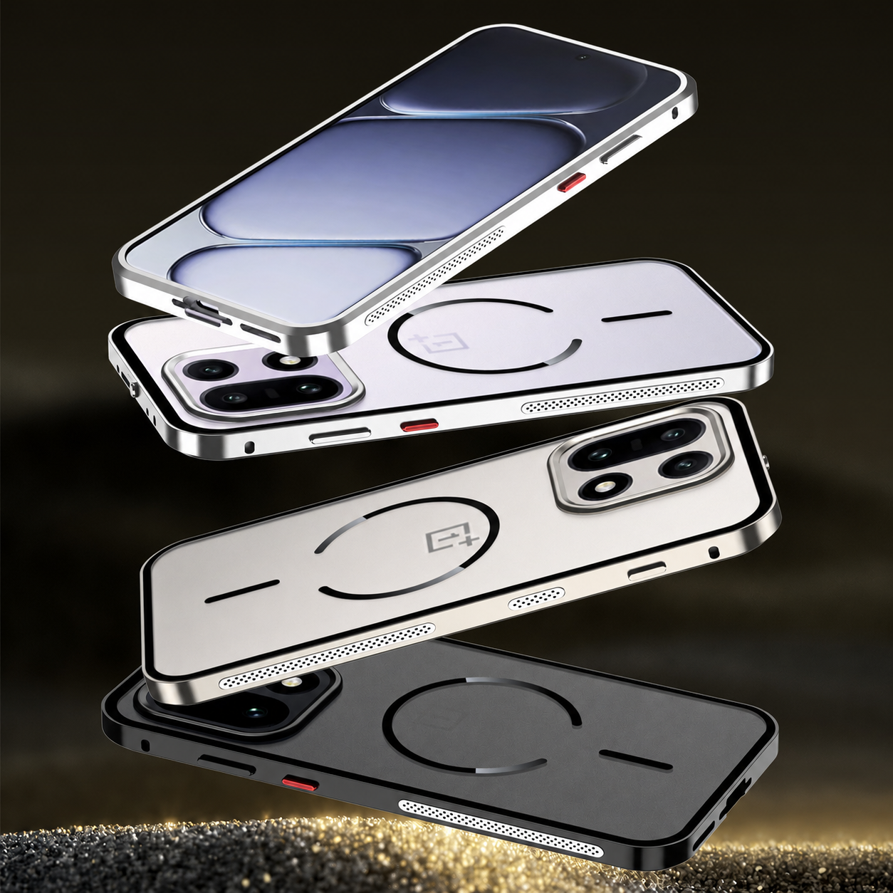 OnePlus 15 Metallic Frosted Cover - slim profile