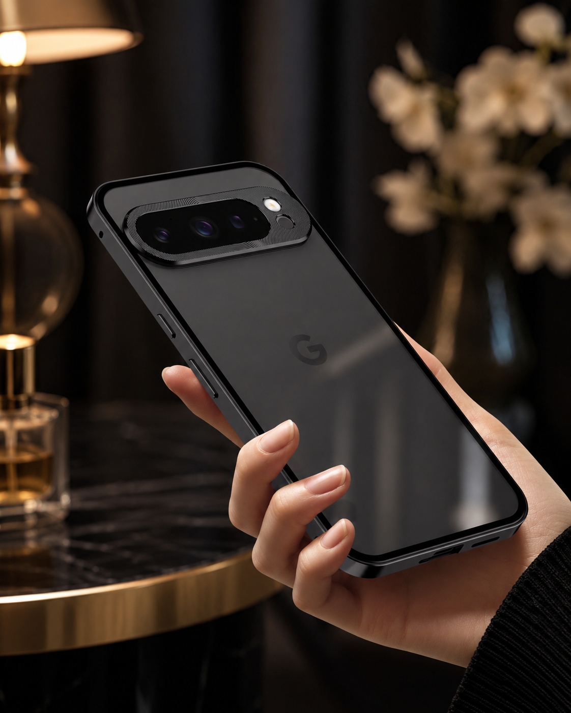 Google Pixel 10 Metallic Frosted Bumper Cover - phone case