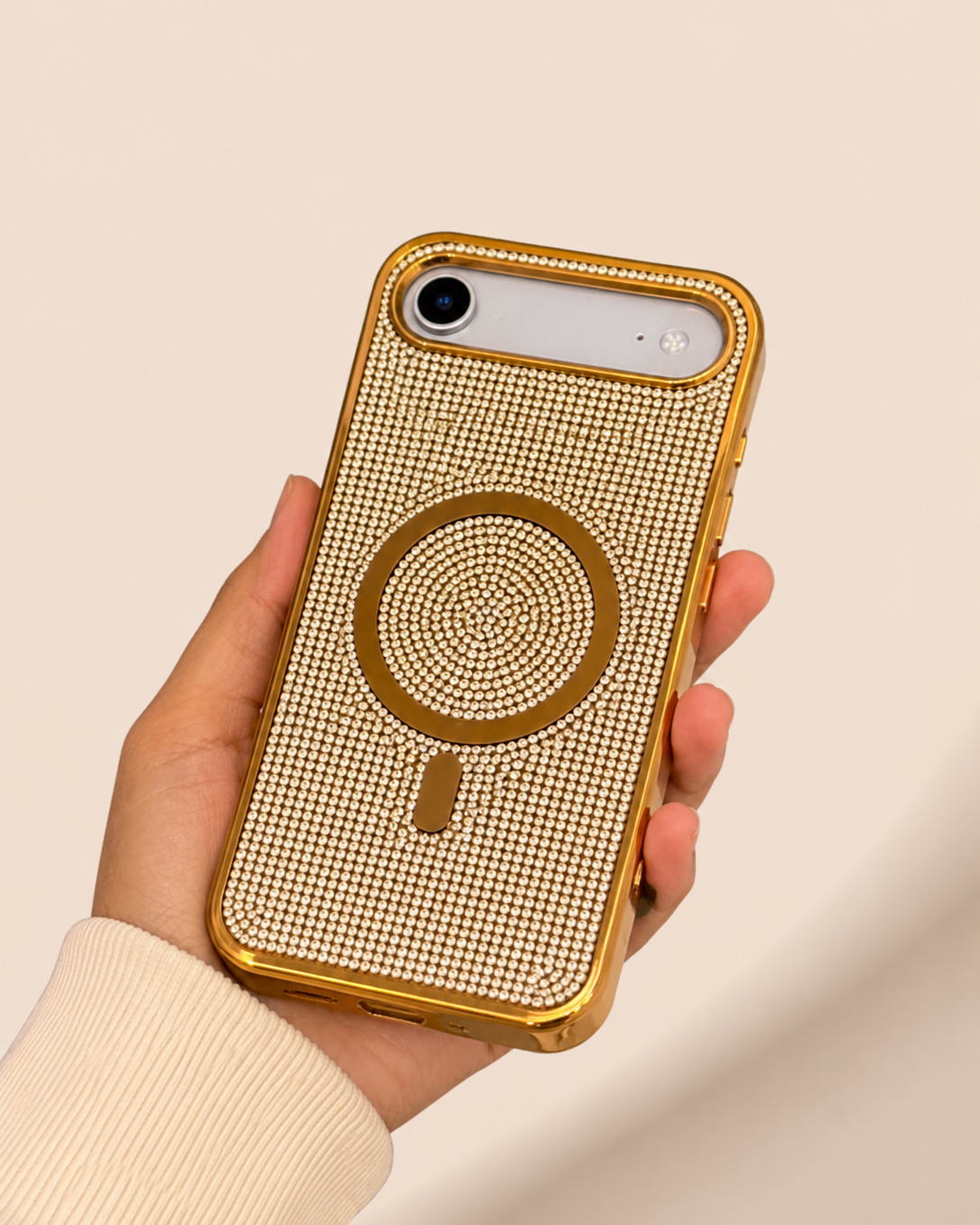 iPhone 17 Series Diamond Rhinestones Cover - slim profile