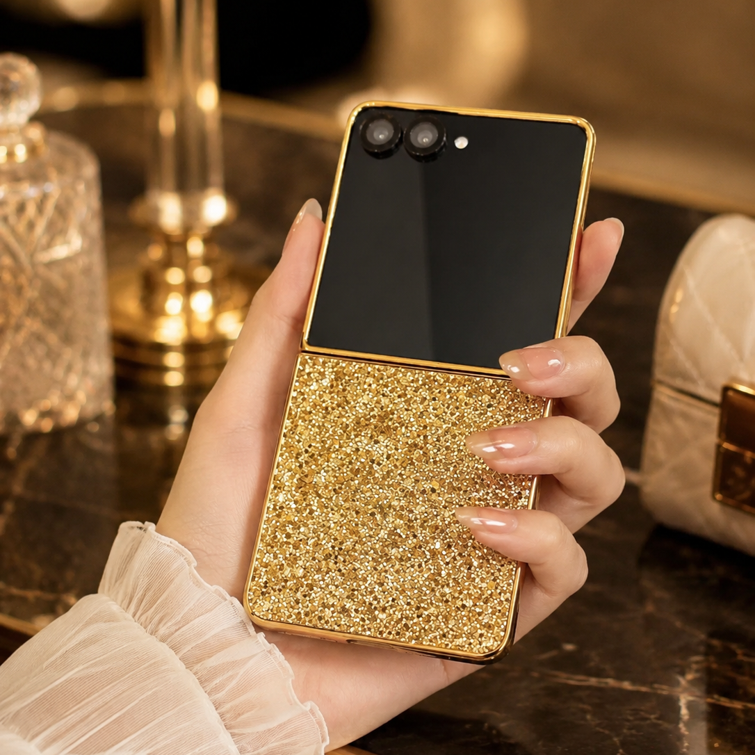 Samsung Galaxy Z Flip 7 Bling Glitter Sequin Cover