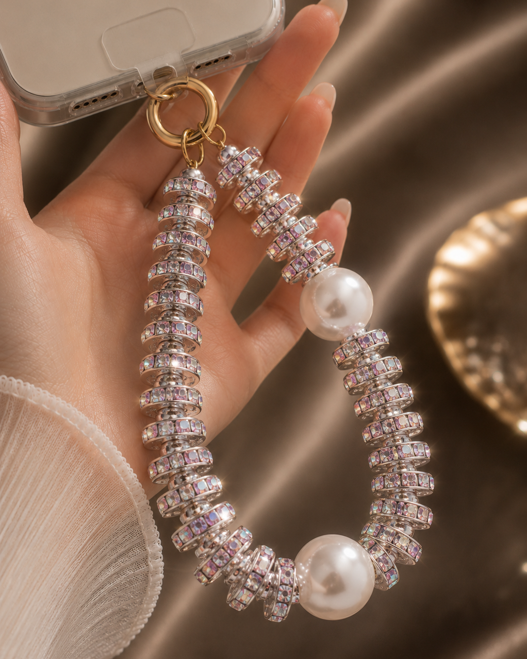 Bling Diamond Stones Luxury Phone Charm | Glam Sparkle Edition