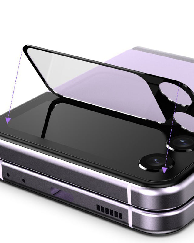 Flip 4 small screen glass