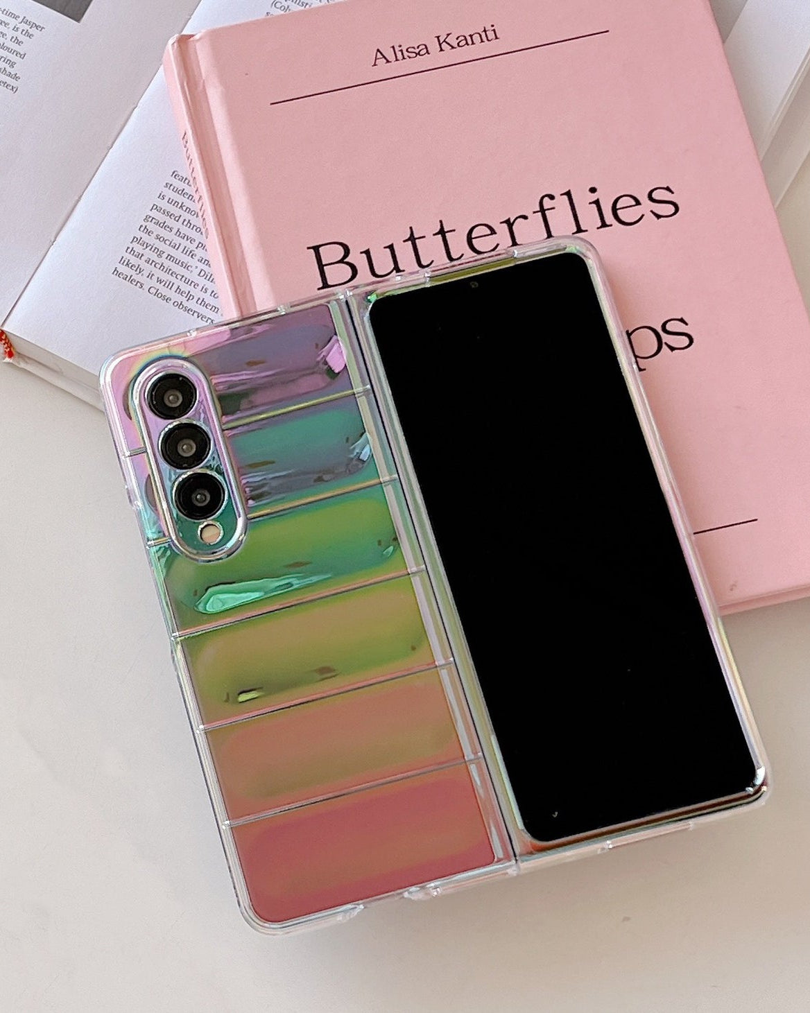 Fold 3 transparent case