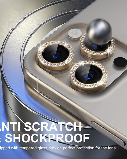 Diamond Stones Camera Lens Protector – phone accessory by JustAndBest India