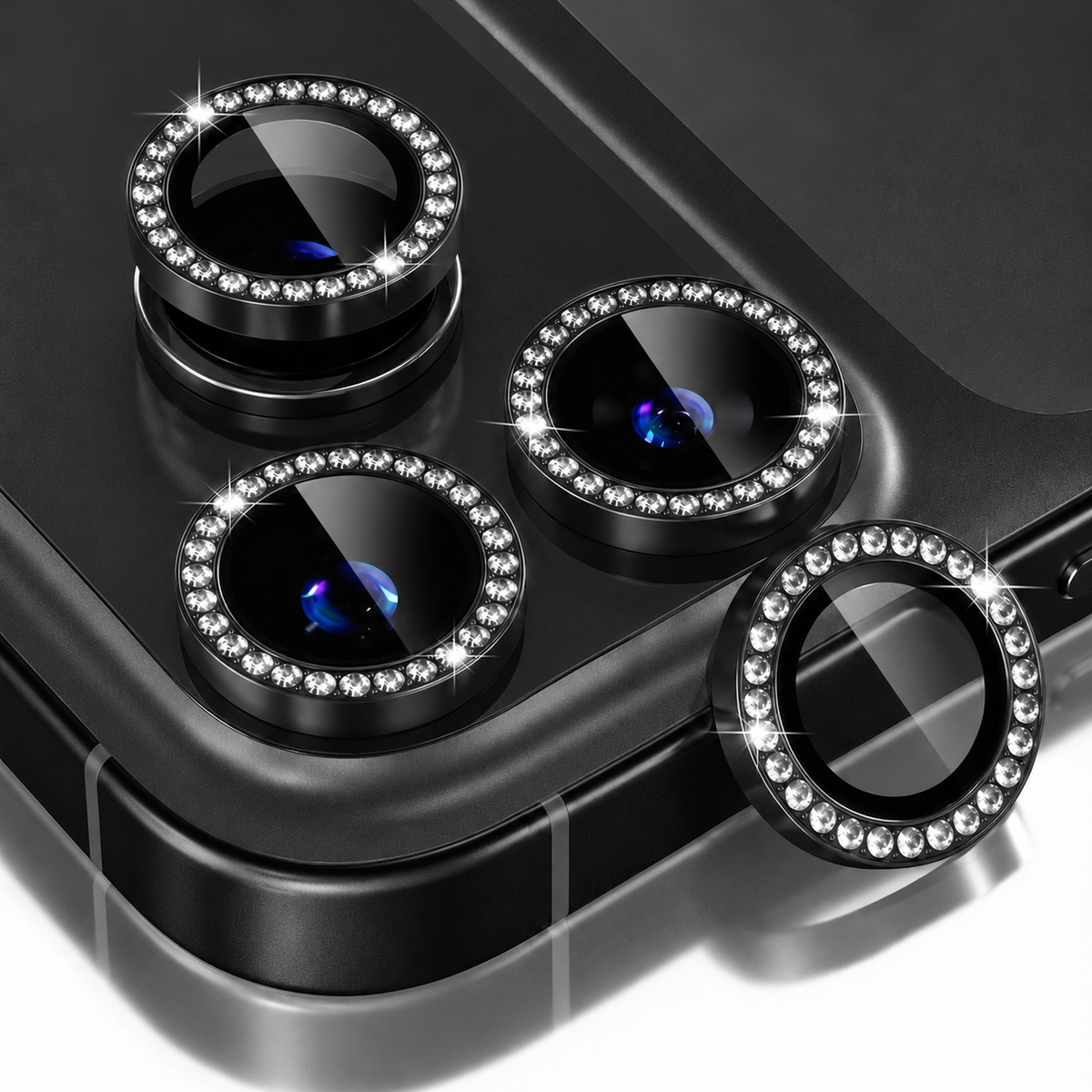 Luxury Diamond Stones Camera Lens Protectors